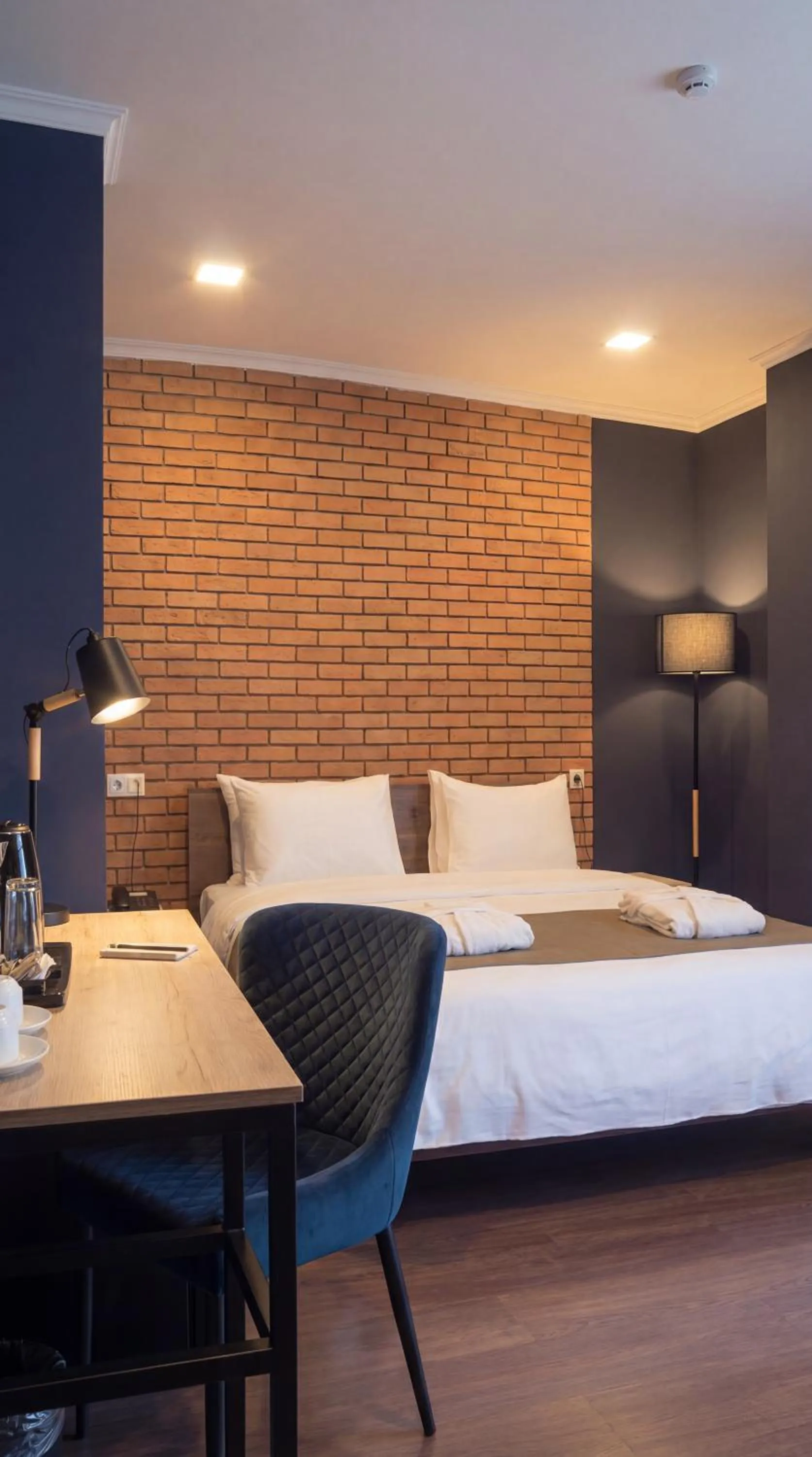 Bed in Bricks Hotel