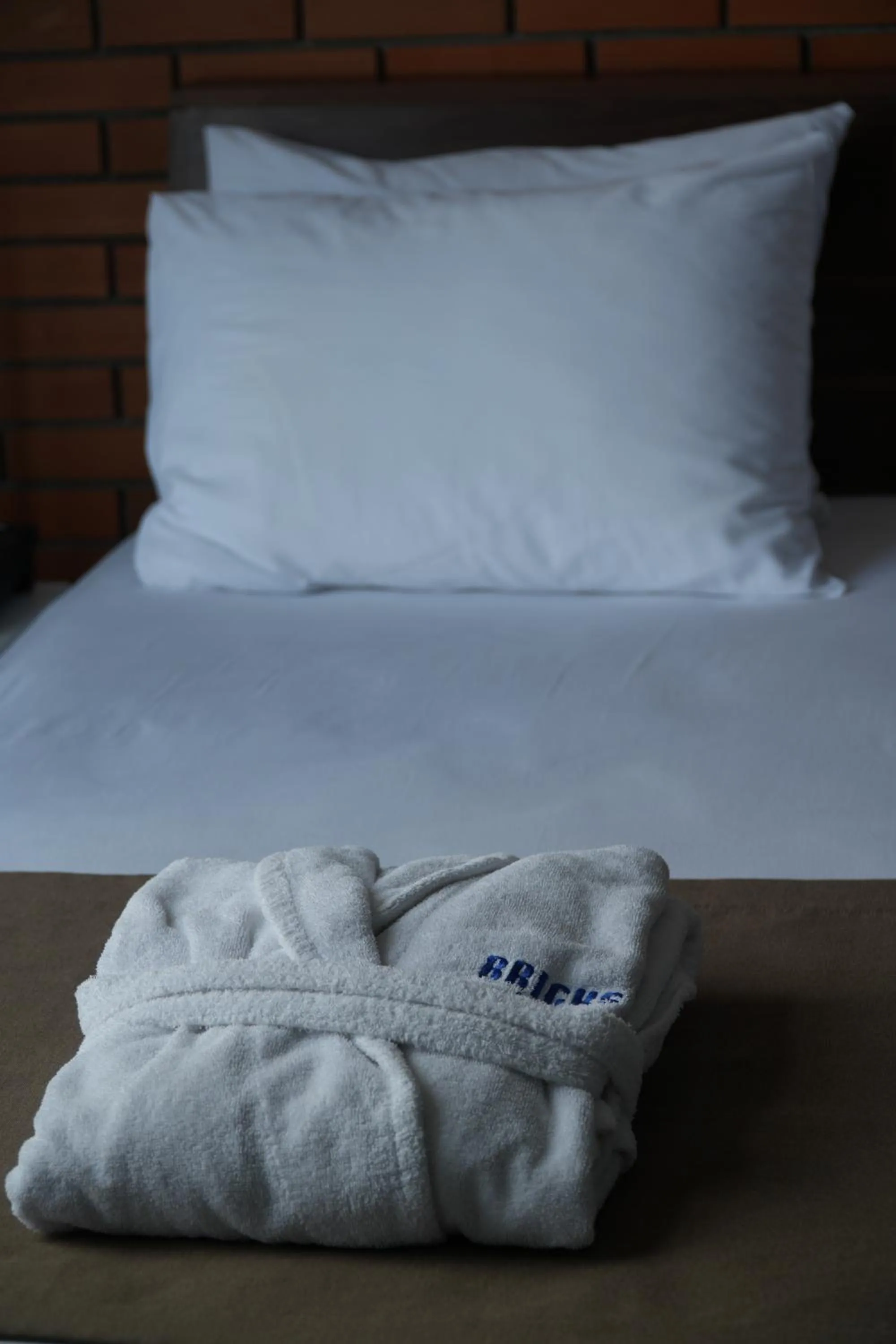 Bed in Bricks Hotel Tbilisi