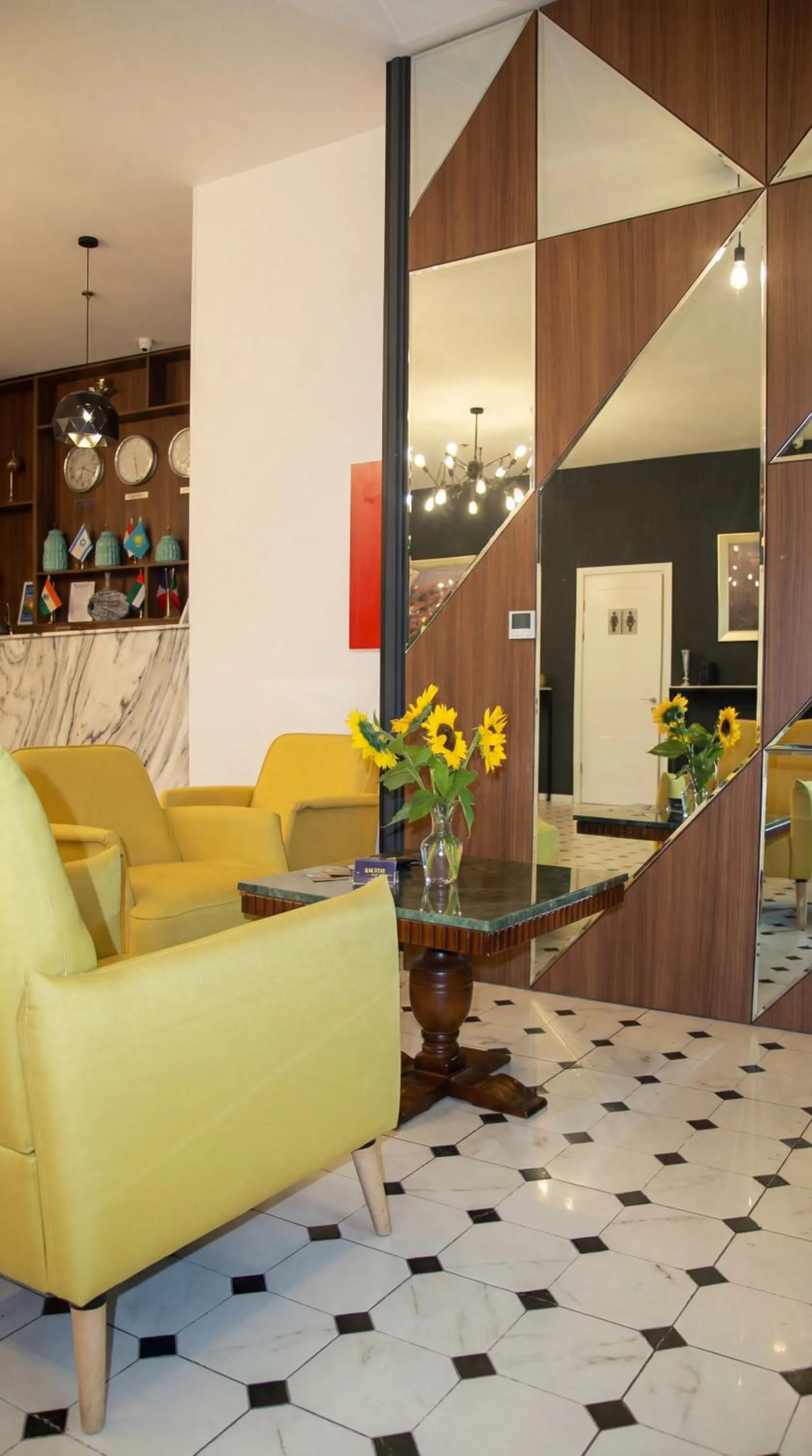 Lobby or reception in Bricks Hotel