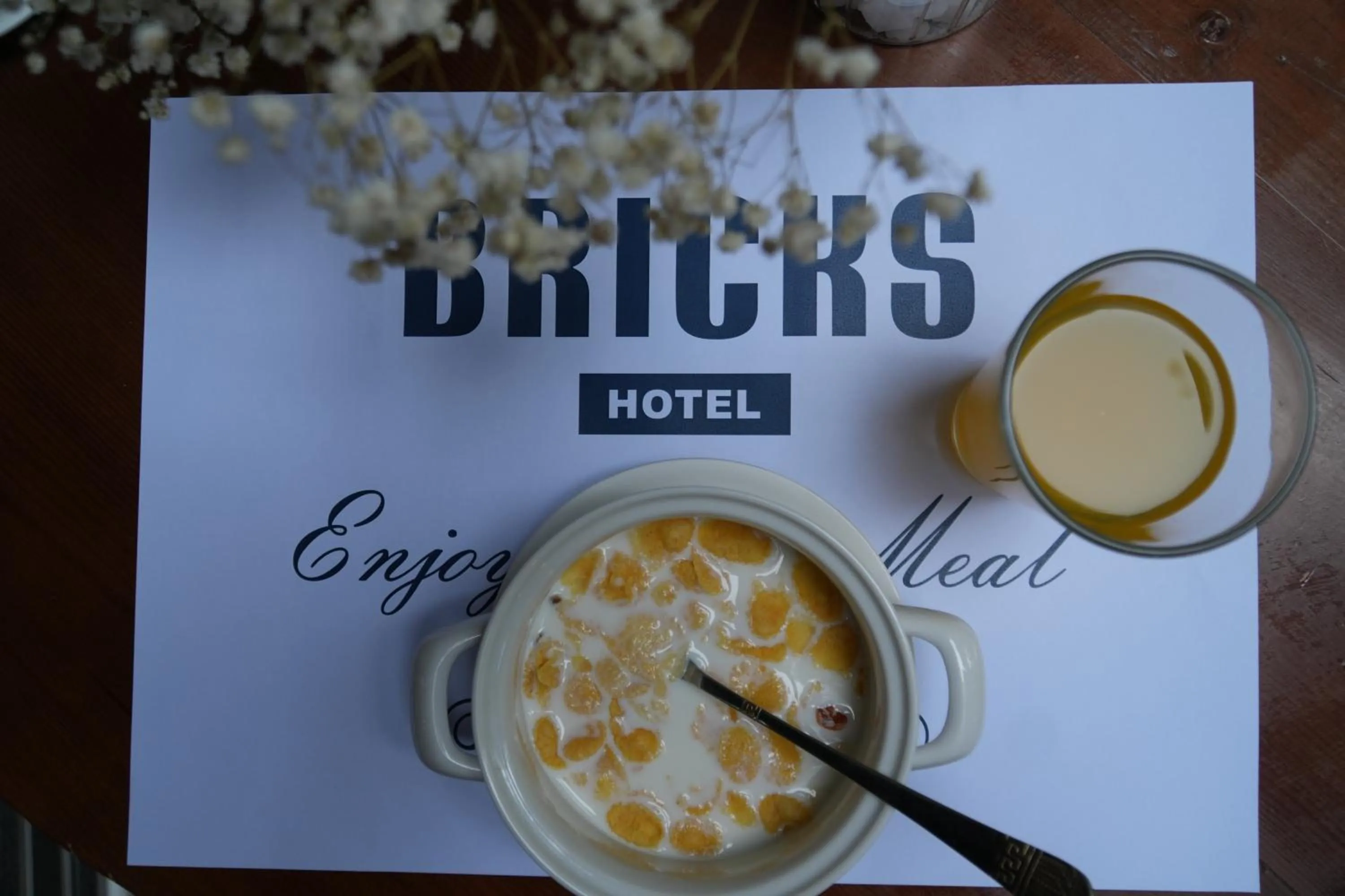 Food and drinks in Bricks Hotel Tbilisi