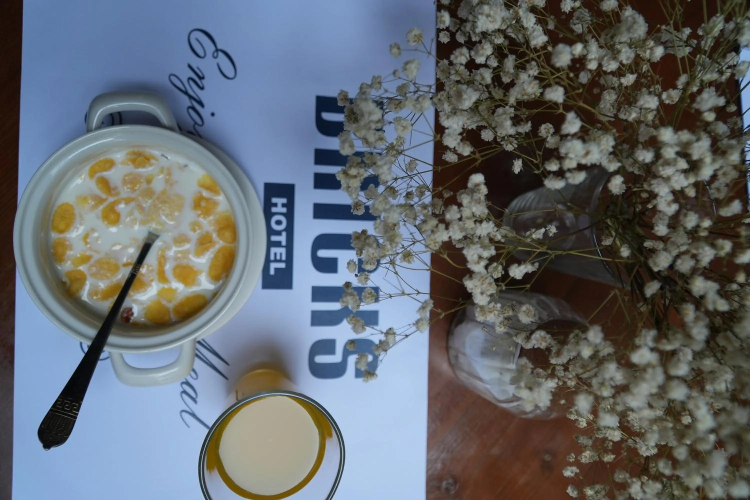 Food and drinks in Bricks Hotel Tbilisi