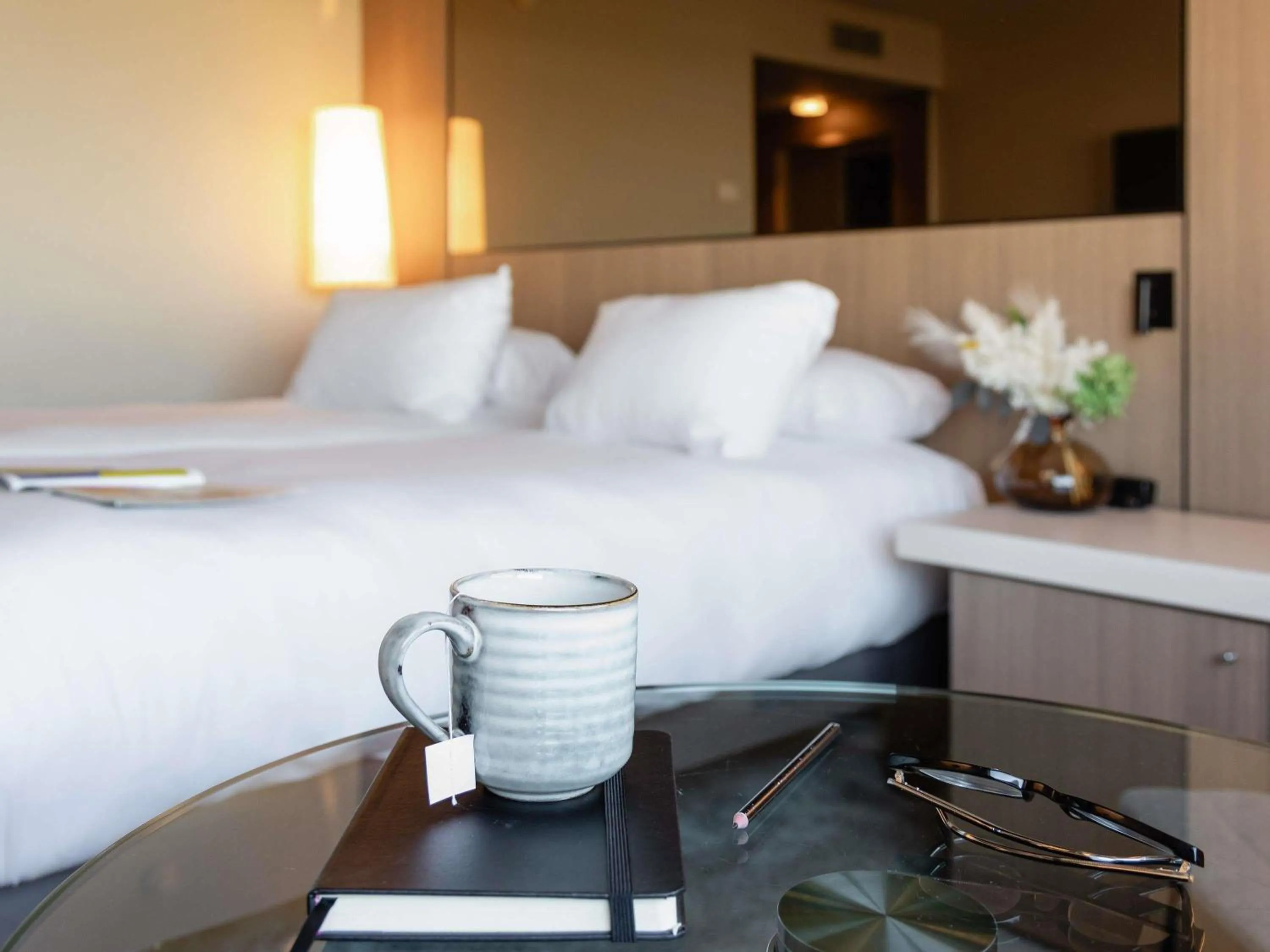 Bedroom, Bed in Pullman Bordeaux Lac