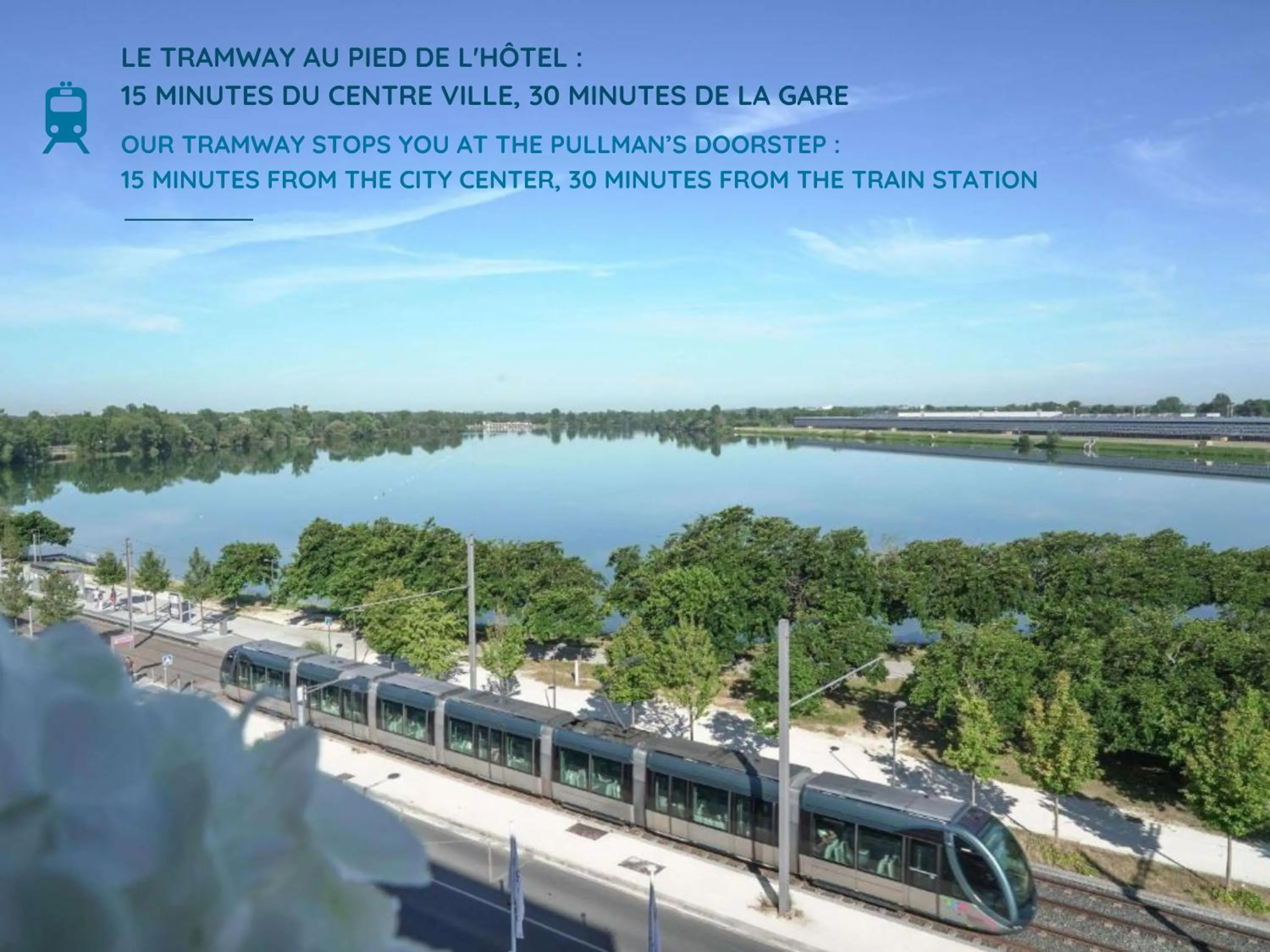 Lake view in Pullman Bordeaux Lac