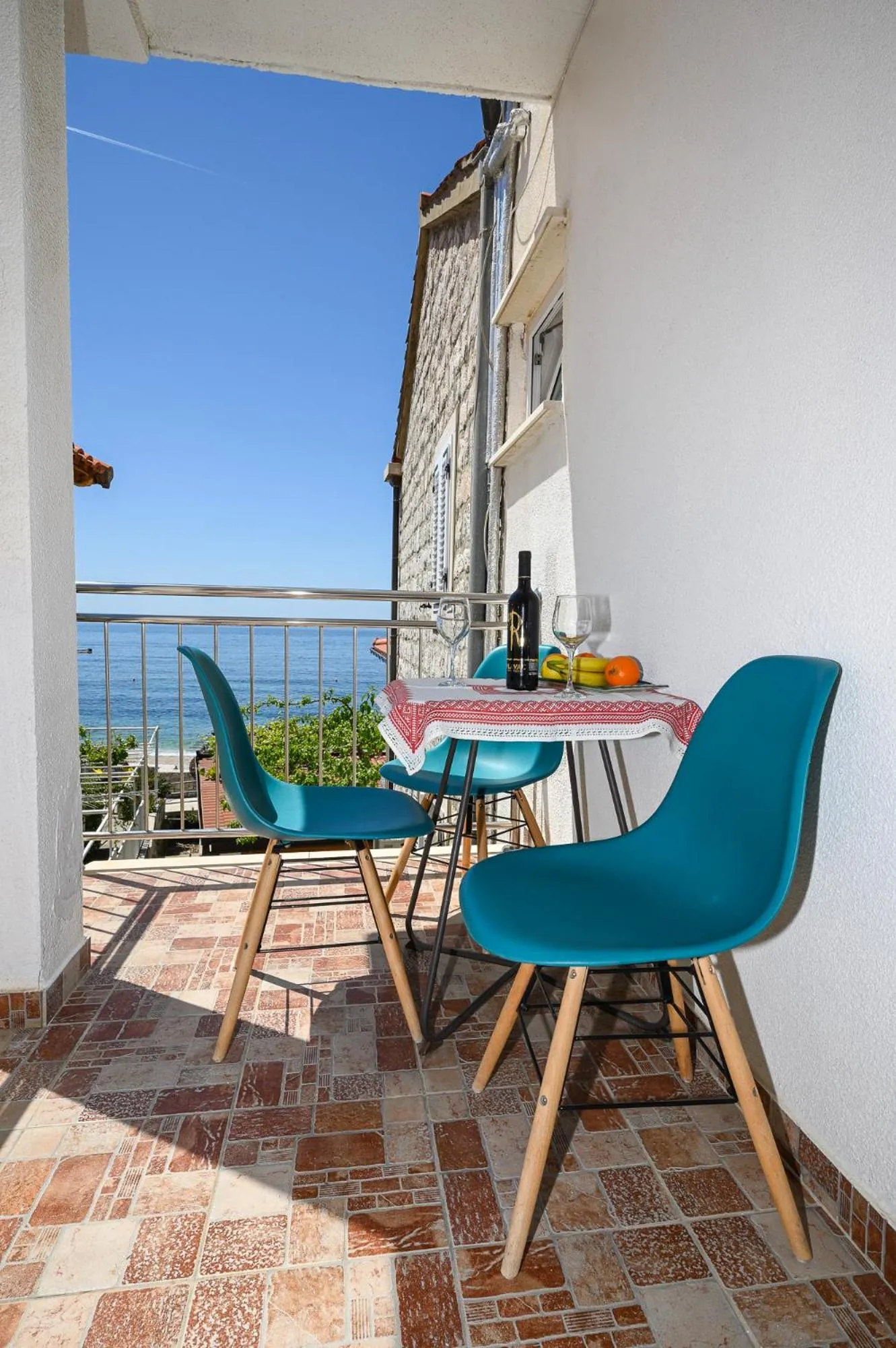 Balcony/Terrace in Beach House Poseydon