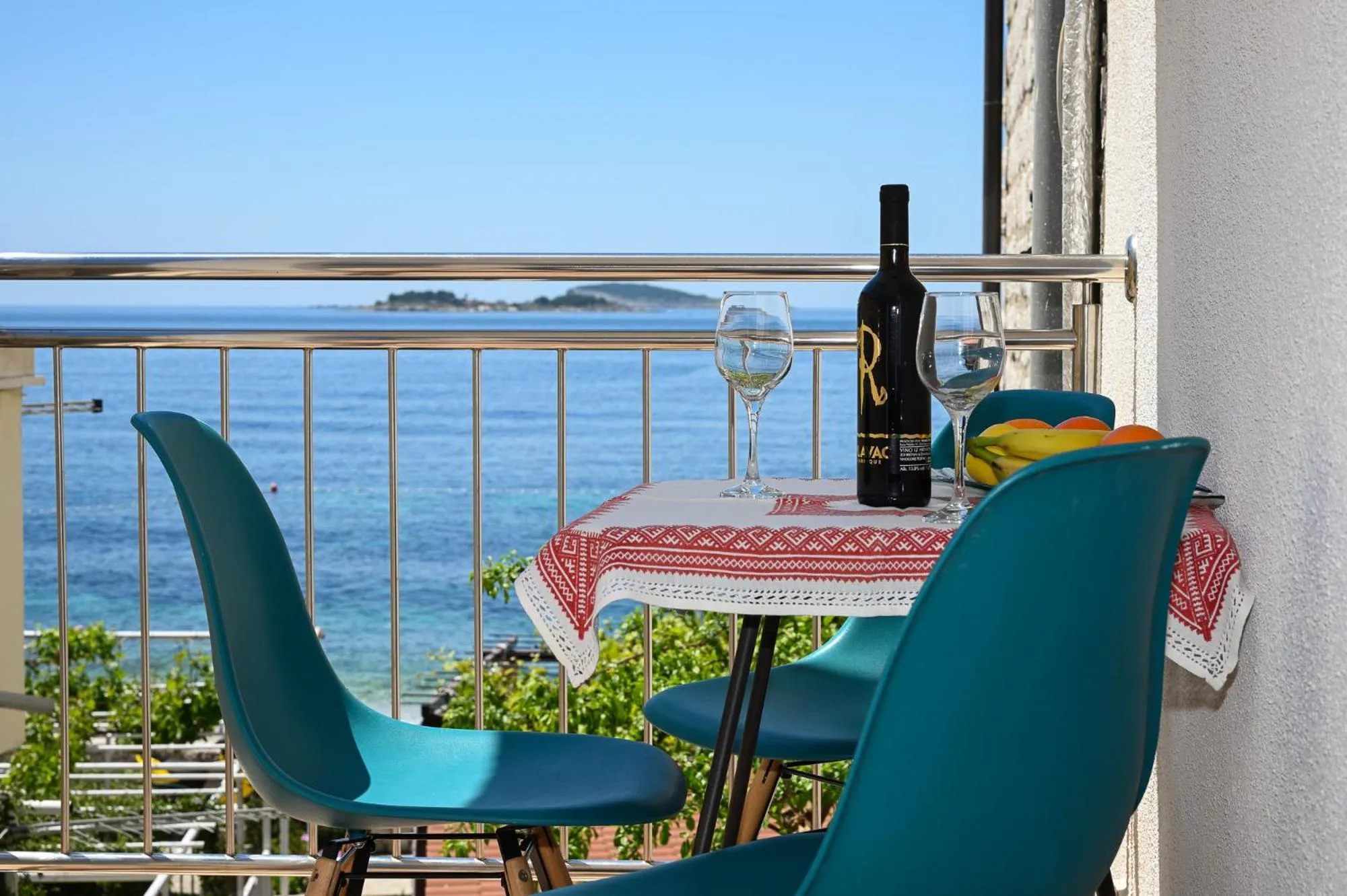 Balcony/Terrace in Beach House Poseydon