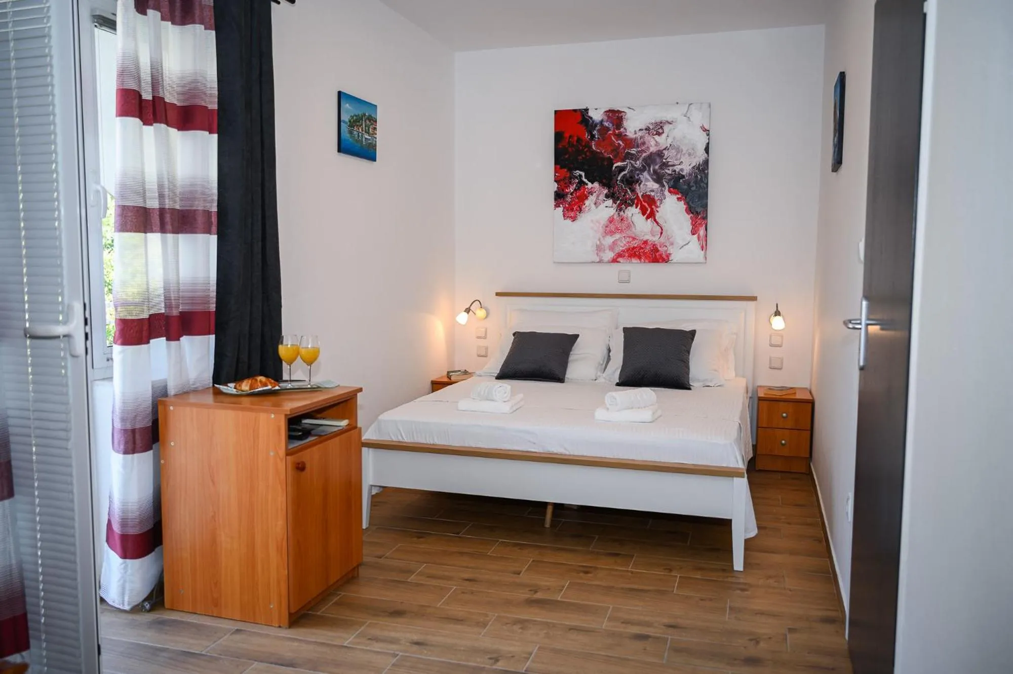Bed in Beach House Poseydon
