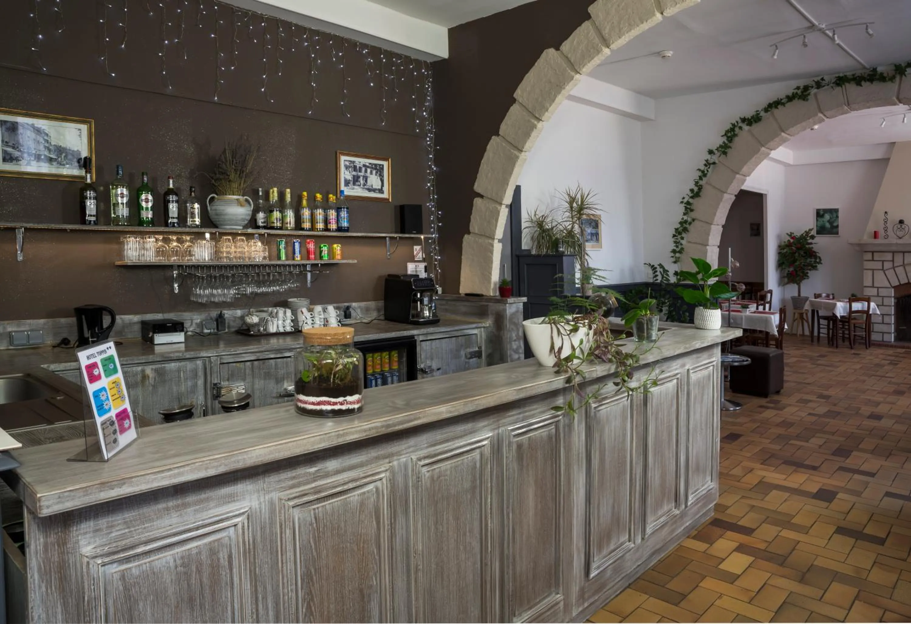 Lounge or bar in Hotel Toppin