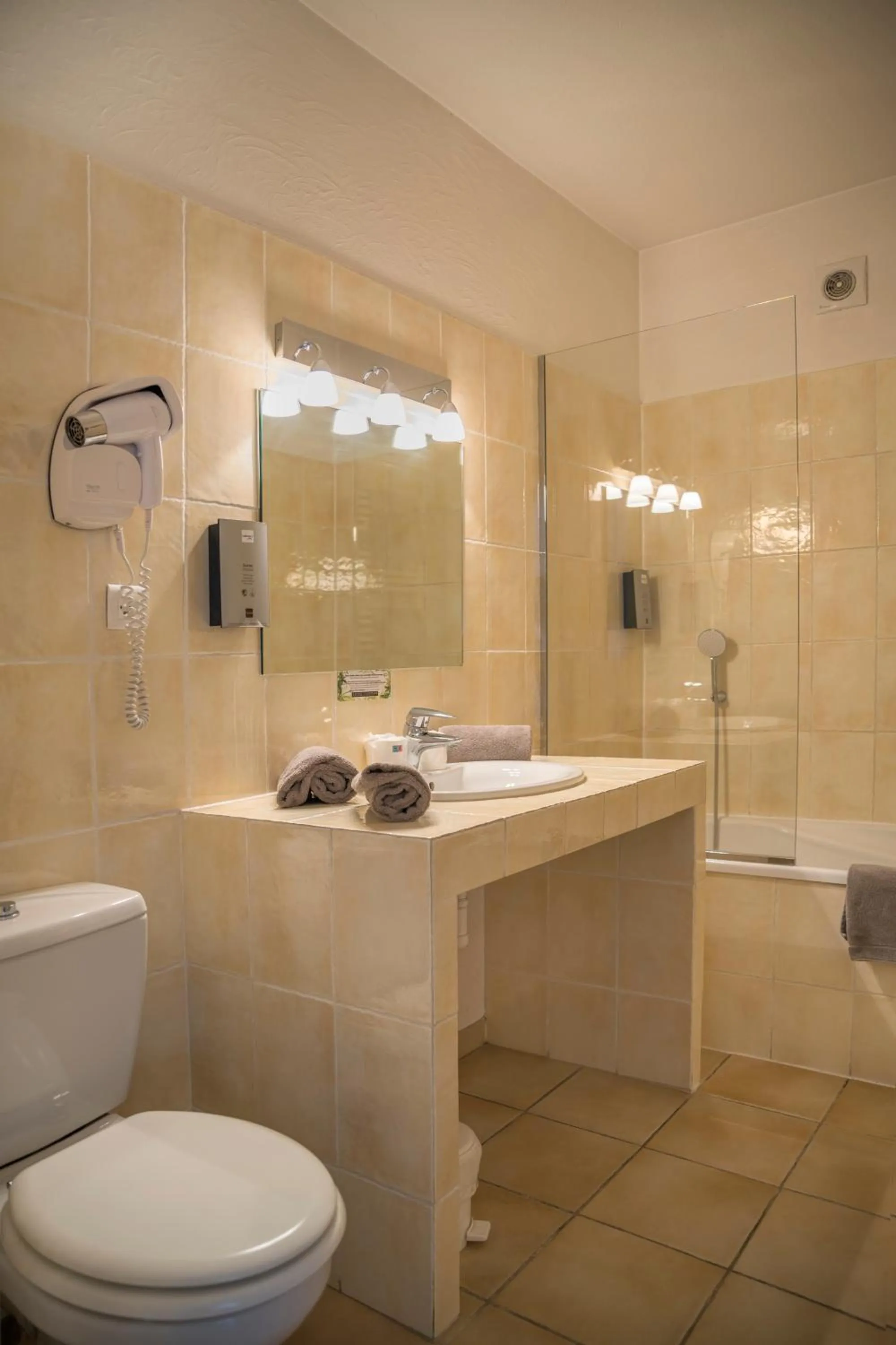 Bathroom in Hotel Toppin