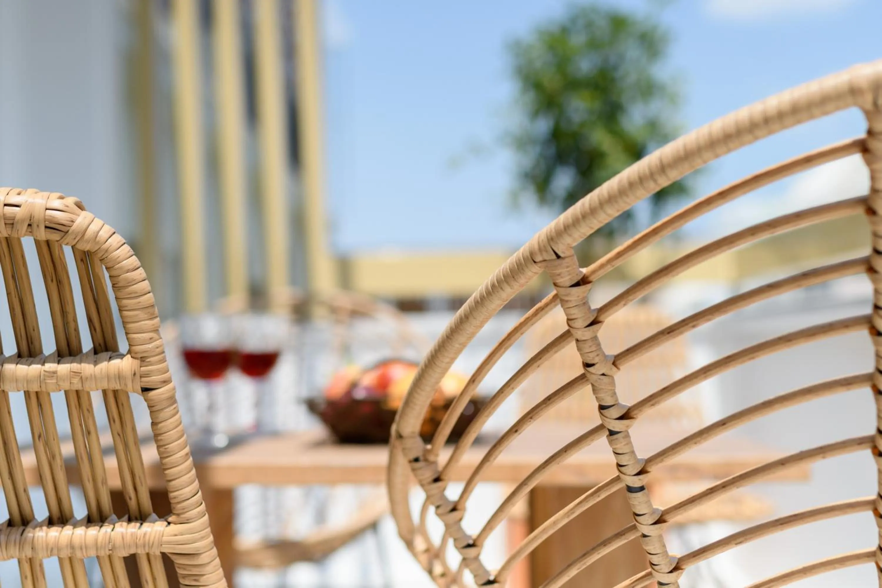 Patio in Fos DownTown Suites