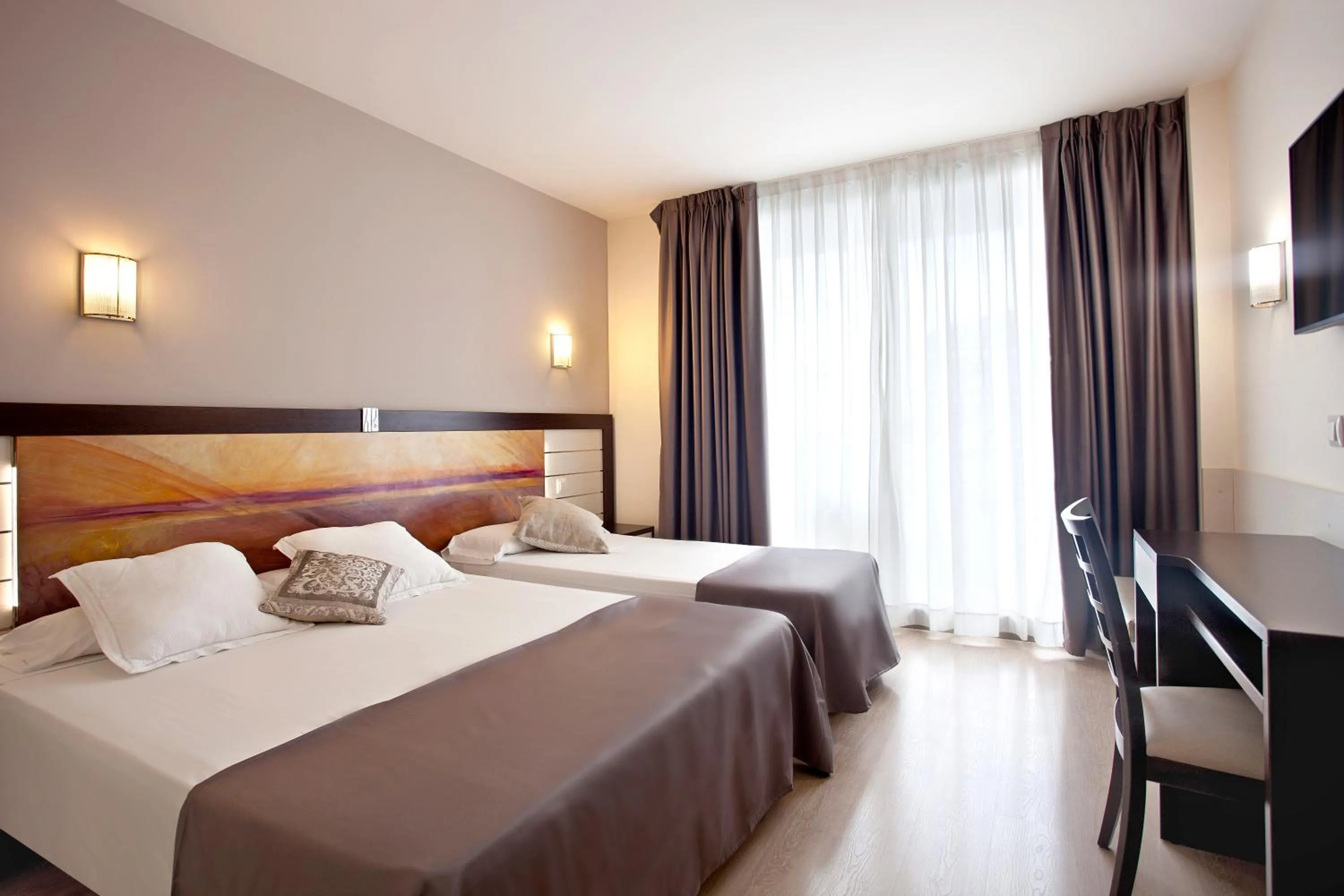 Bed in Hotel Indalo Park