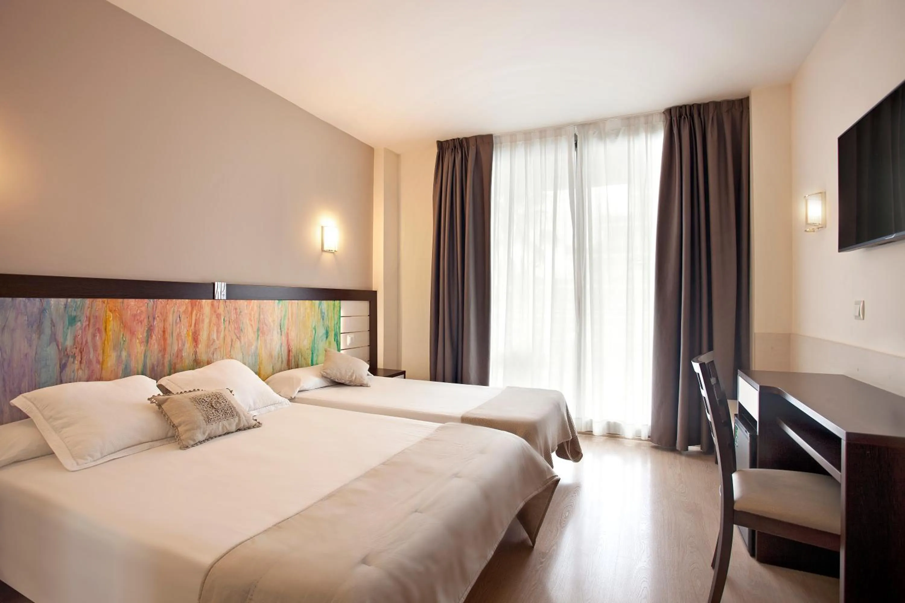 Bed in Hotel Indalo Park