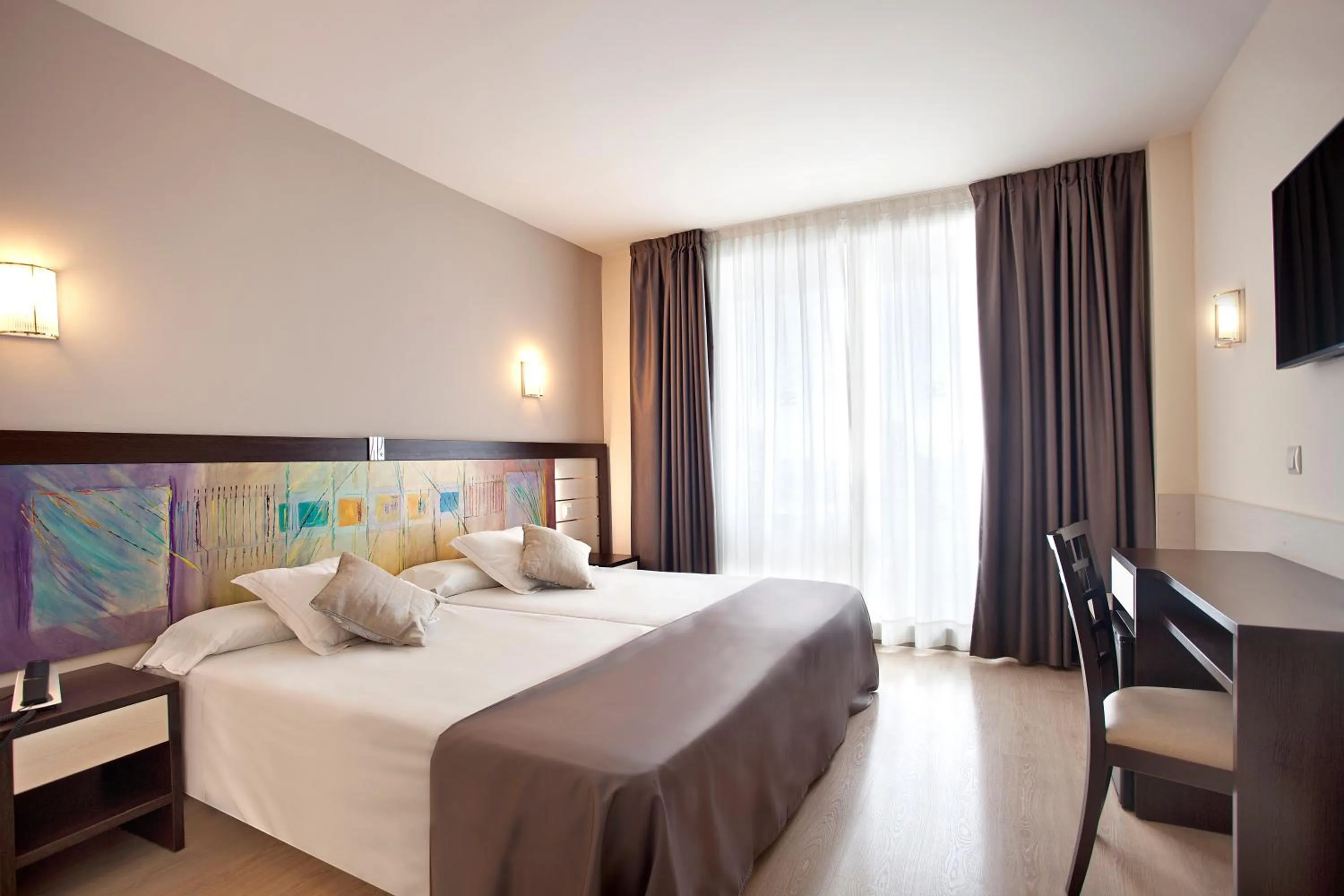 Bed in Hotel Indalo Park