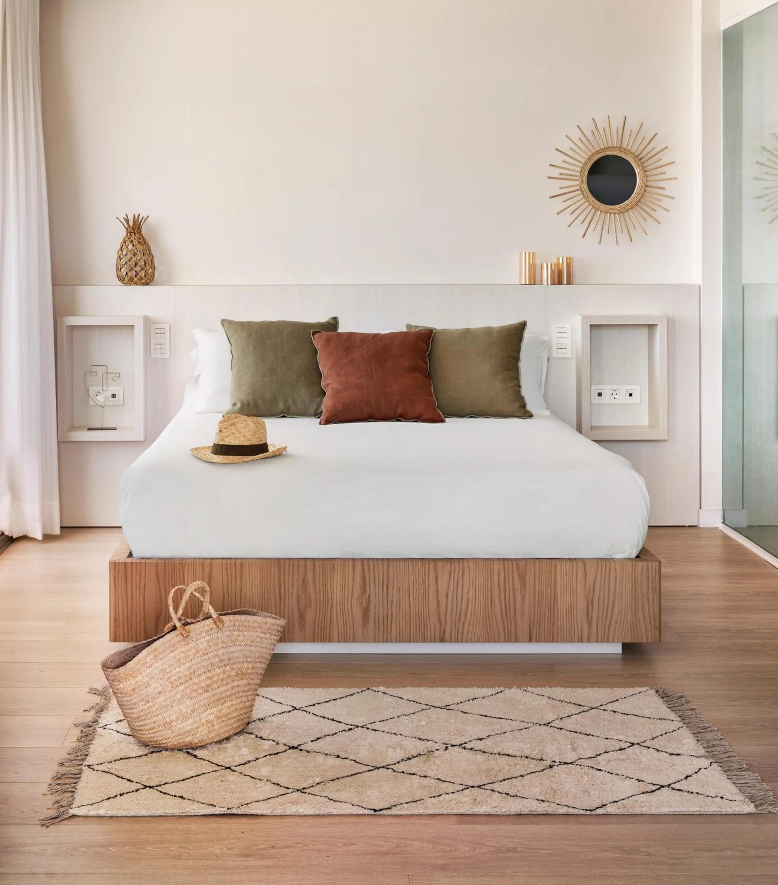 Bed in Hotel Indalo Park