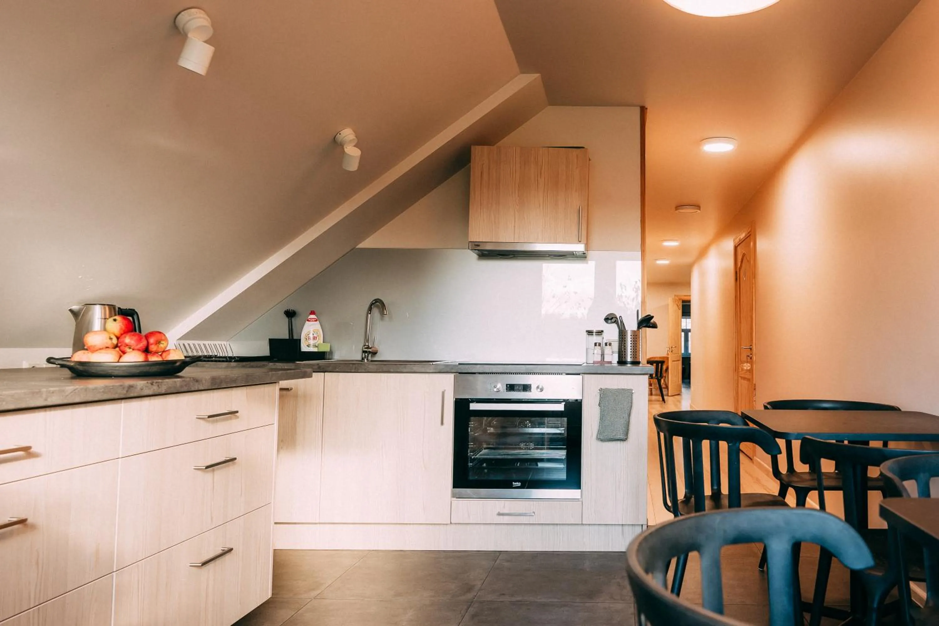 kitchen in Weavers' Guest House Kalndaki