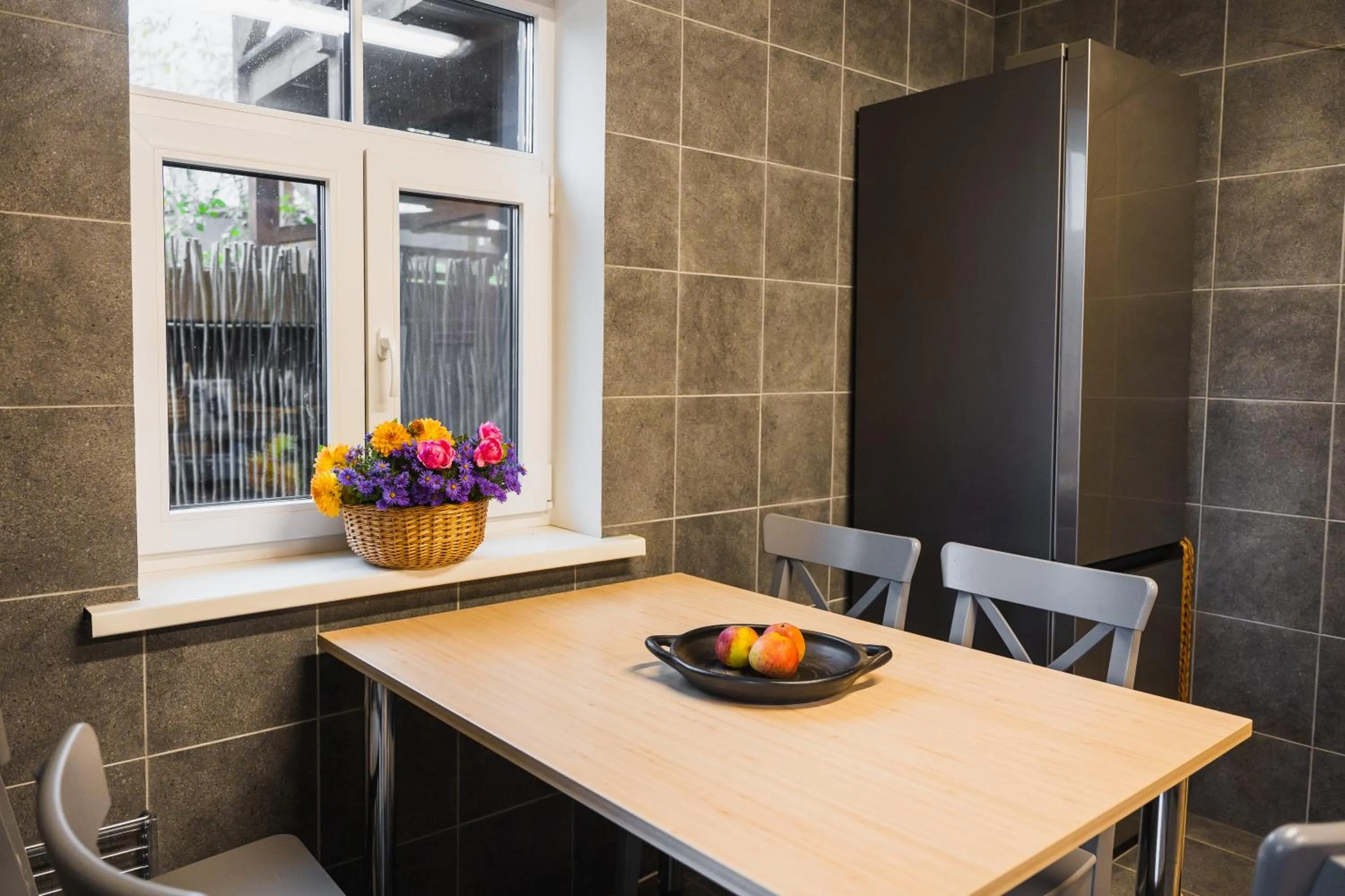 kitchen in Weavers' Guest House Kalndaki