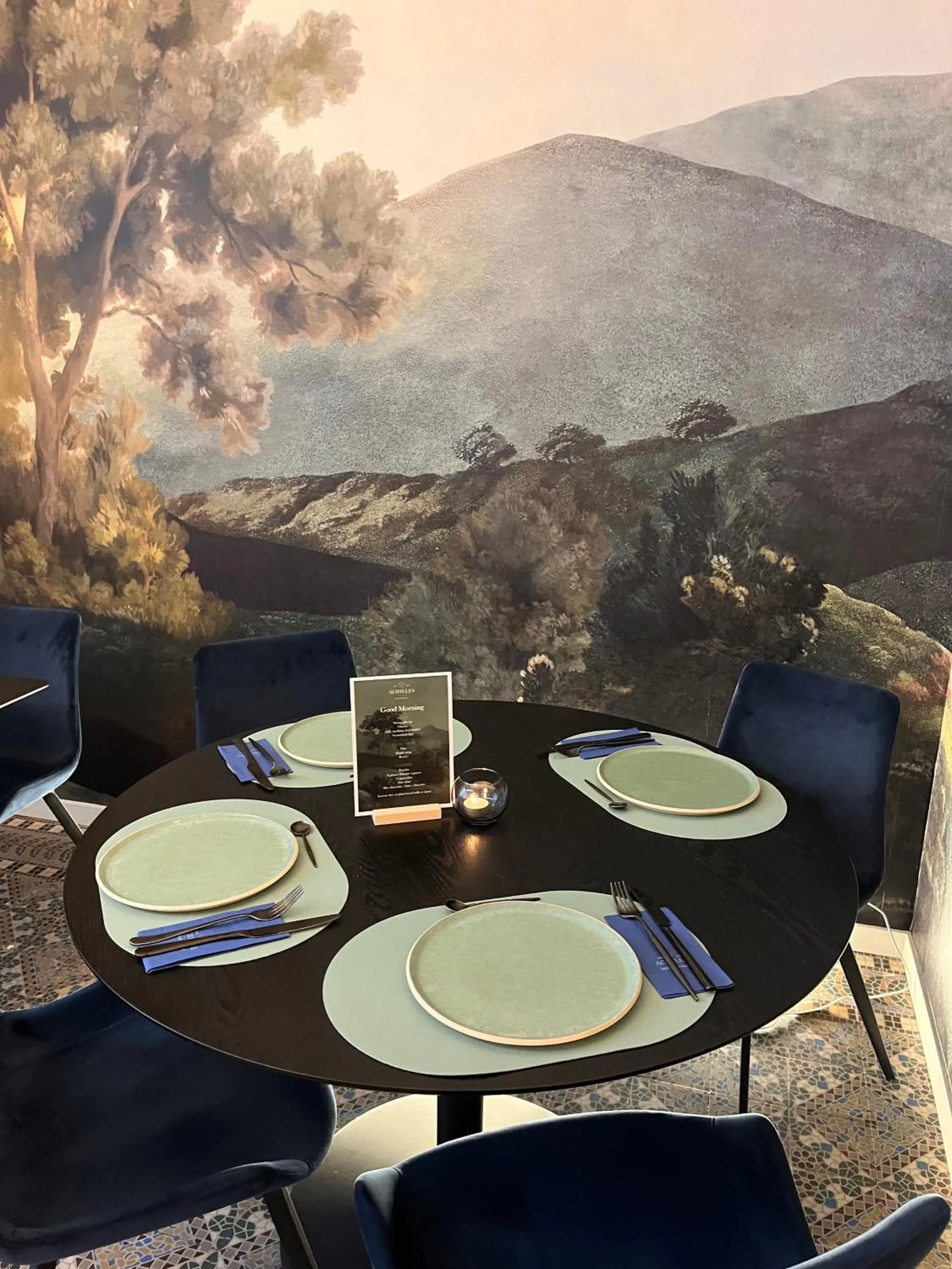 Buffet breakfast in B&B Achilles