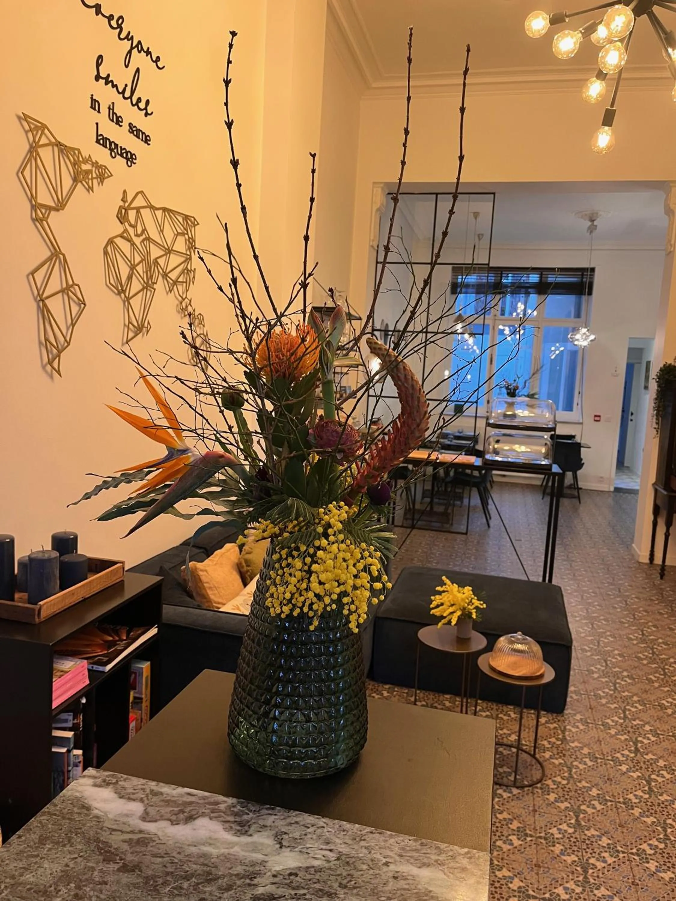 Lobby or reception in B&B Achilles