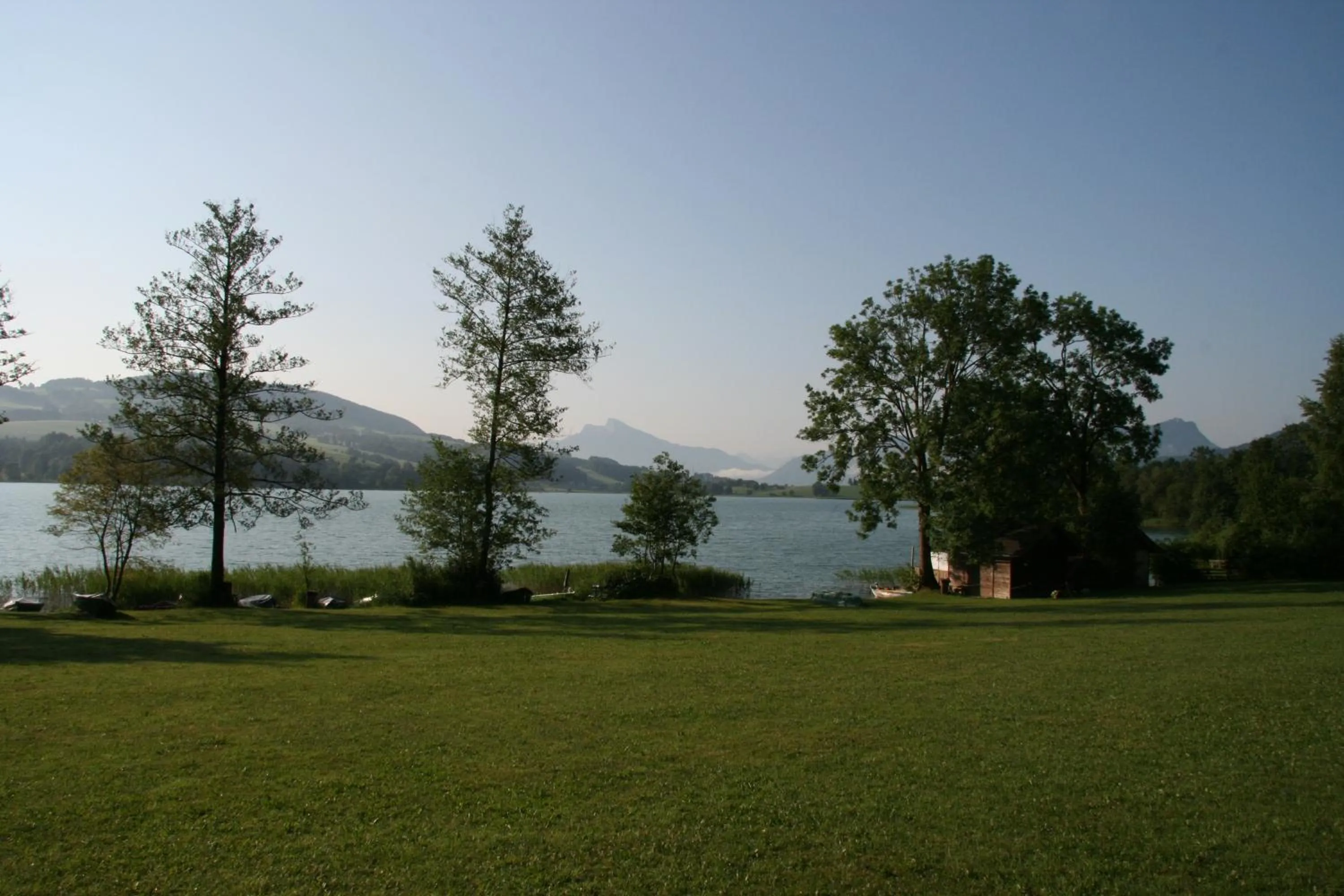 Natural landscape in Hotel Garni Dorferwirt am Irrsee