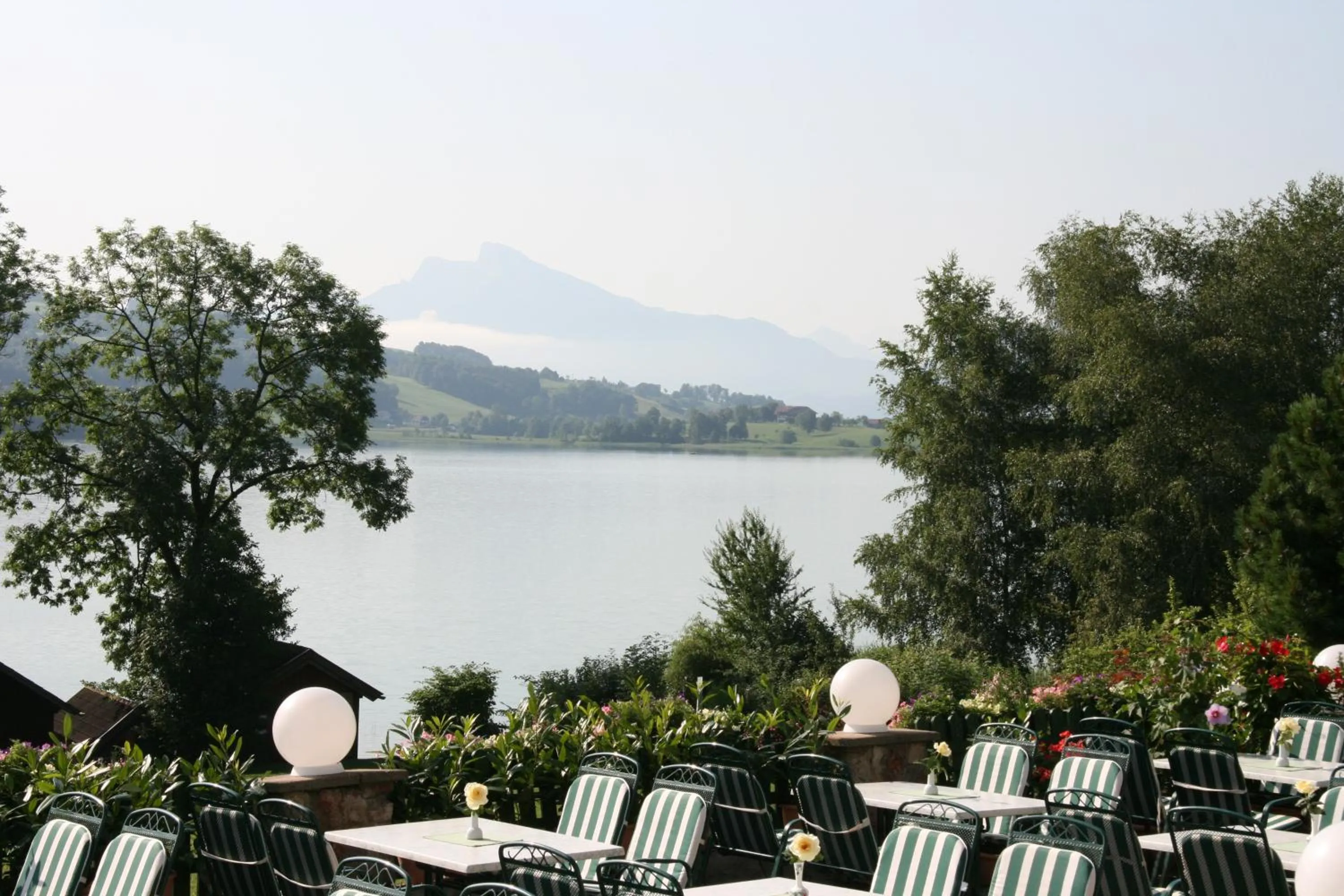 Balcony/Terrace in Hotel Garni Dorferwirt am Irrsee