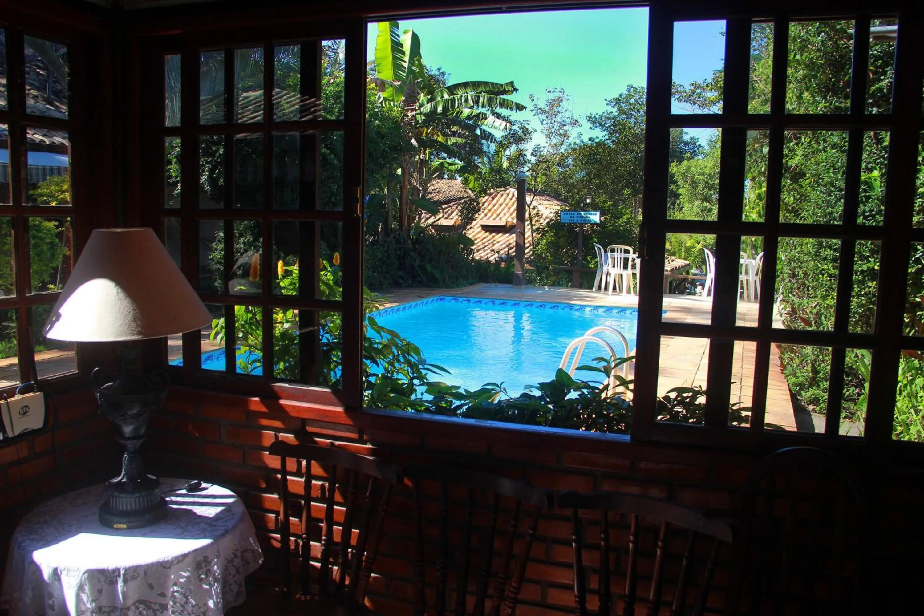 Swimming pool in Pousada do Marujo