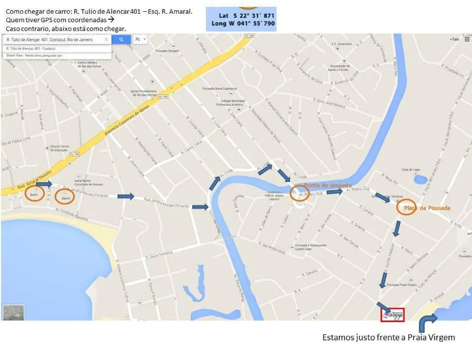 Area and facilities in Pousada do Marujo