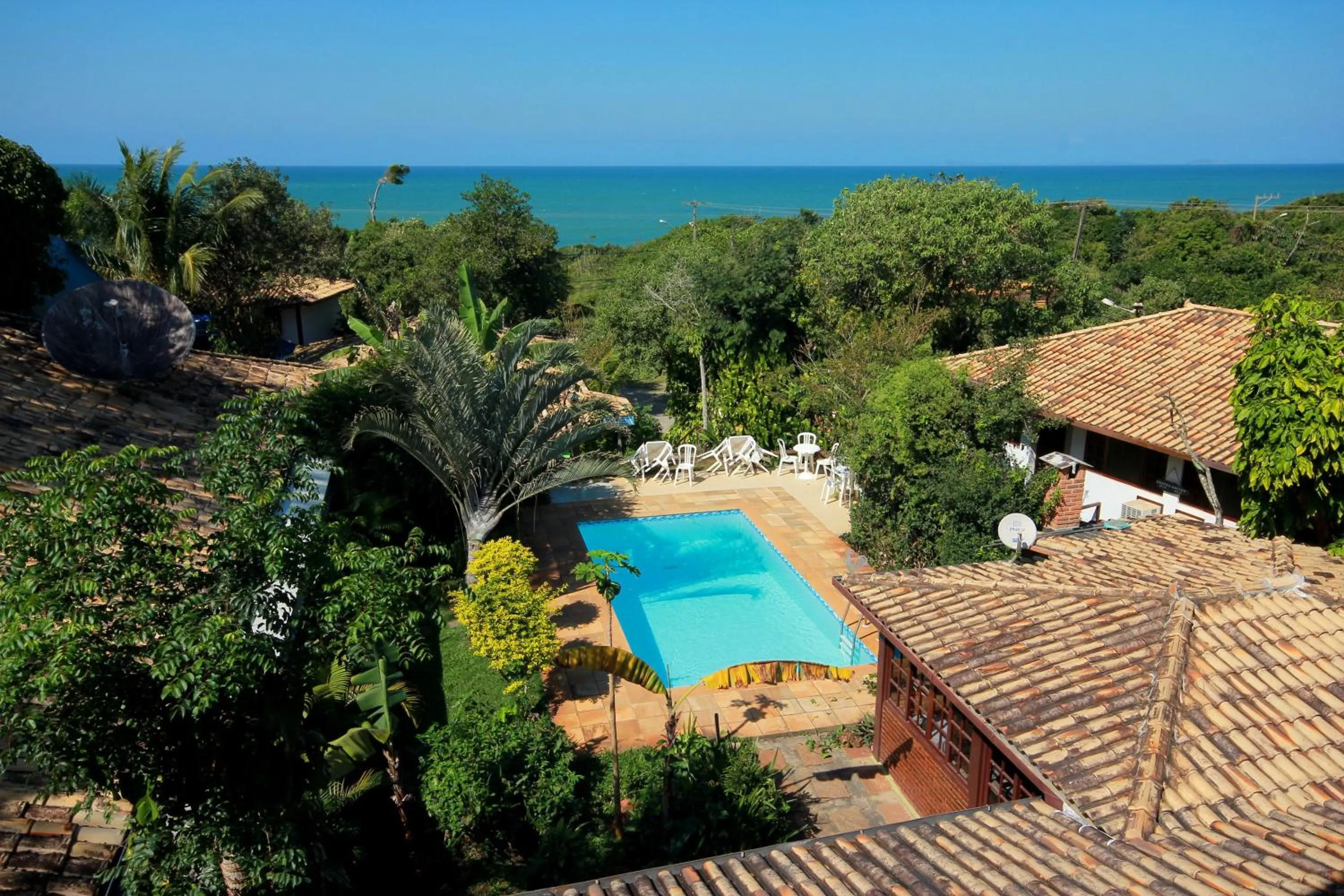 Swimming pool in Pousada do Marujo