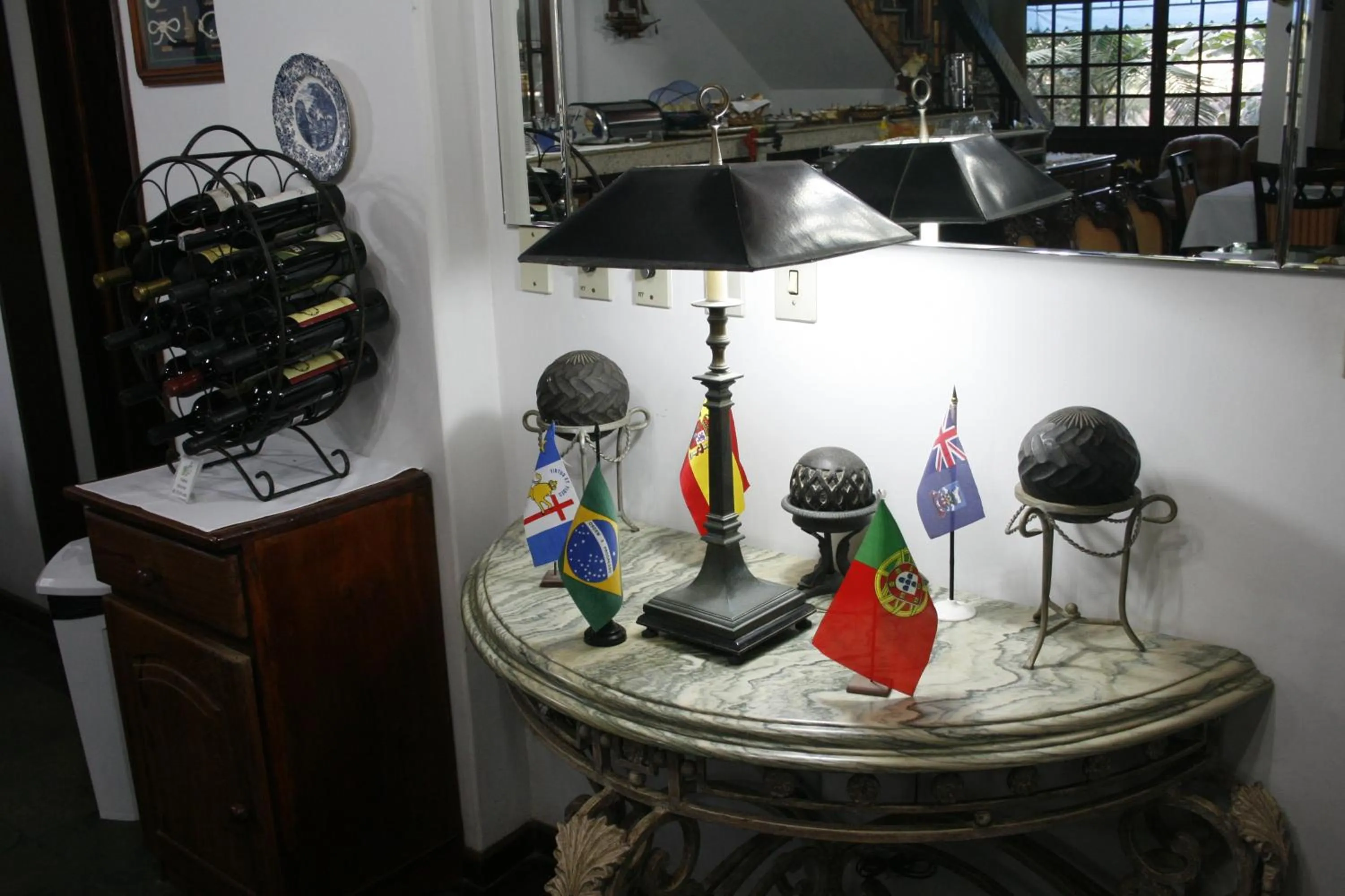 Decorative detail in Pousada do Marujo