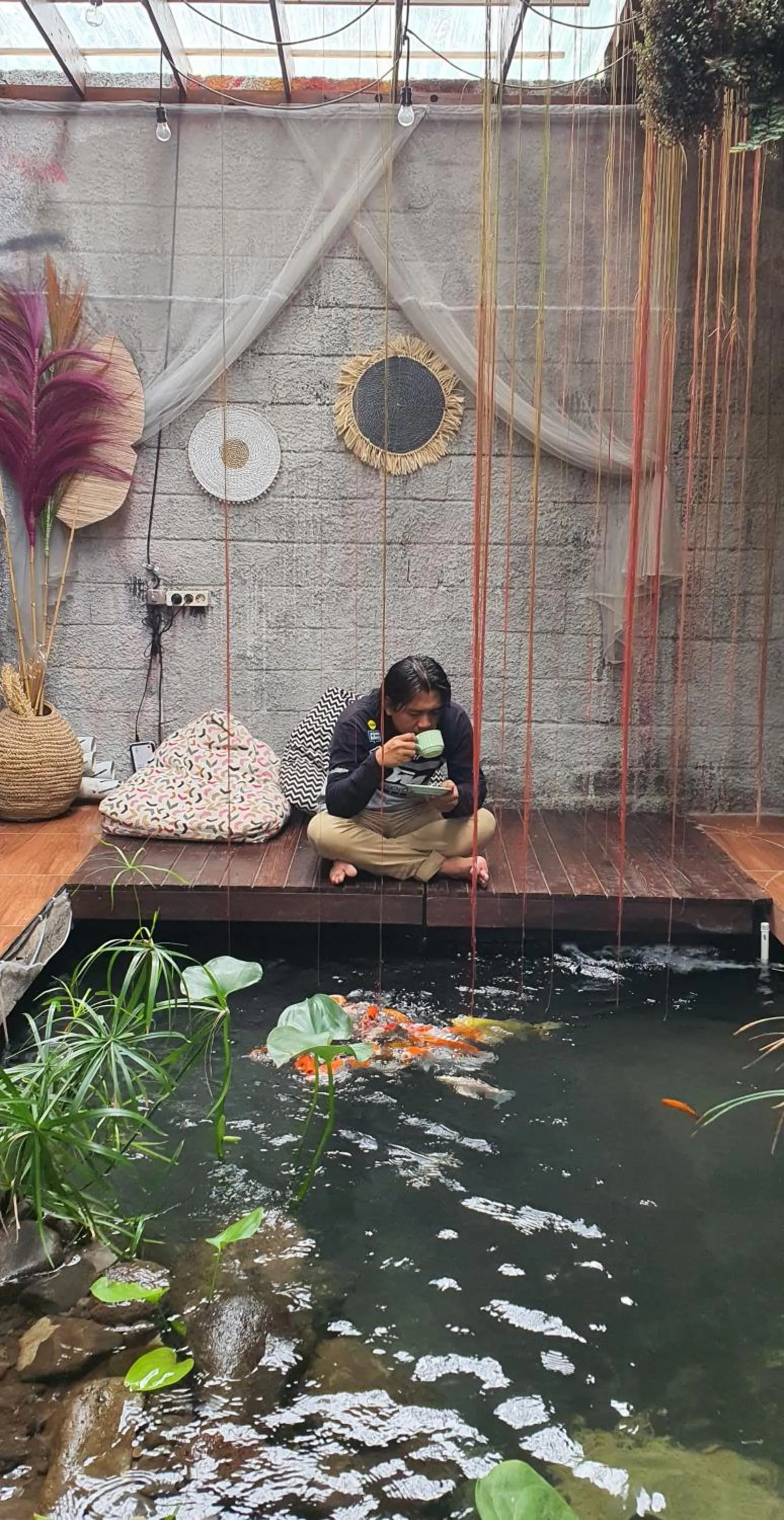 Natural landscape in Happy House Bromo backpacker