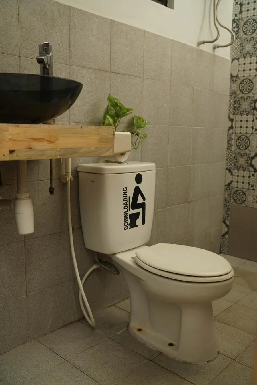 Toilet in Happy House Bromo backpacker