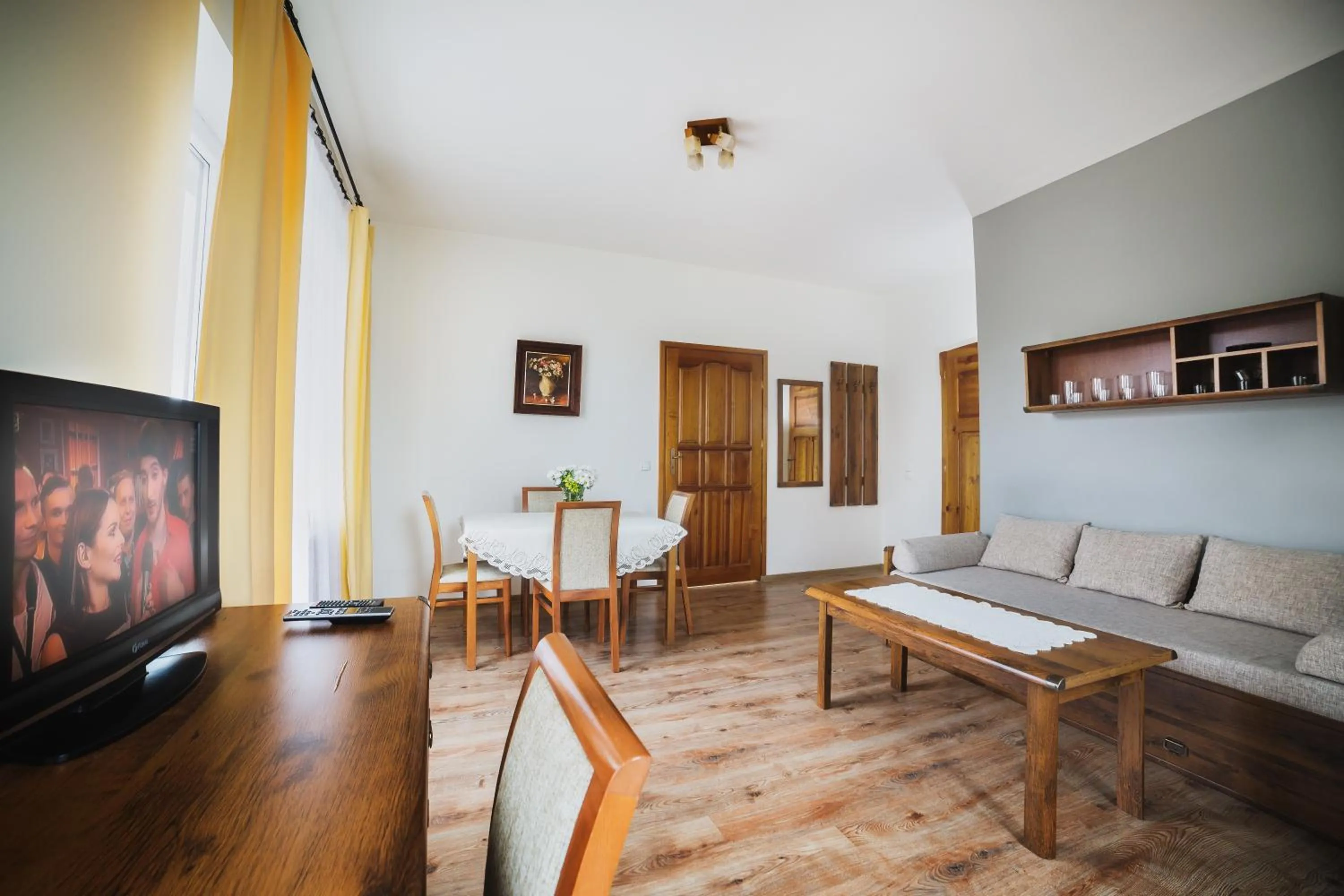 Seating area in Biała Akacja Resort & Business