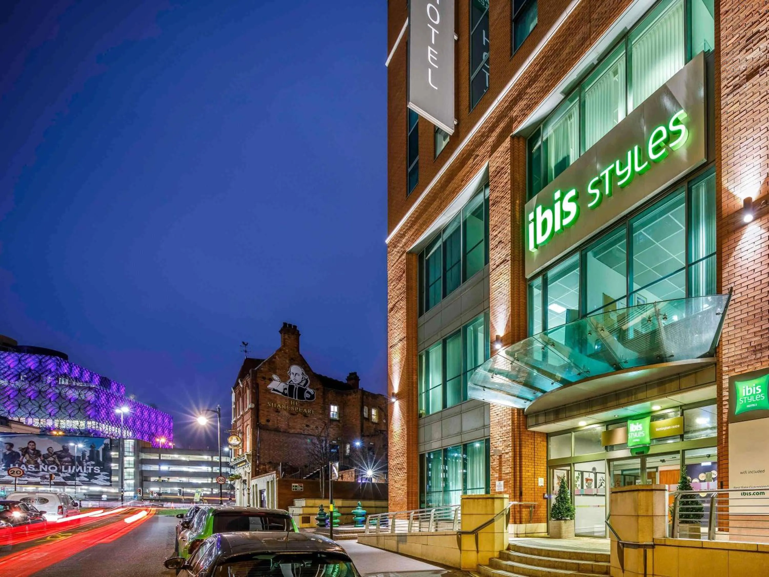 Property building in ibis Styles Birmingham Centre