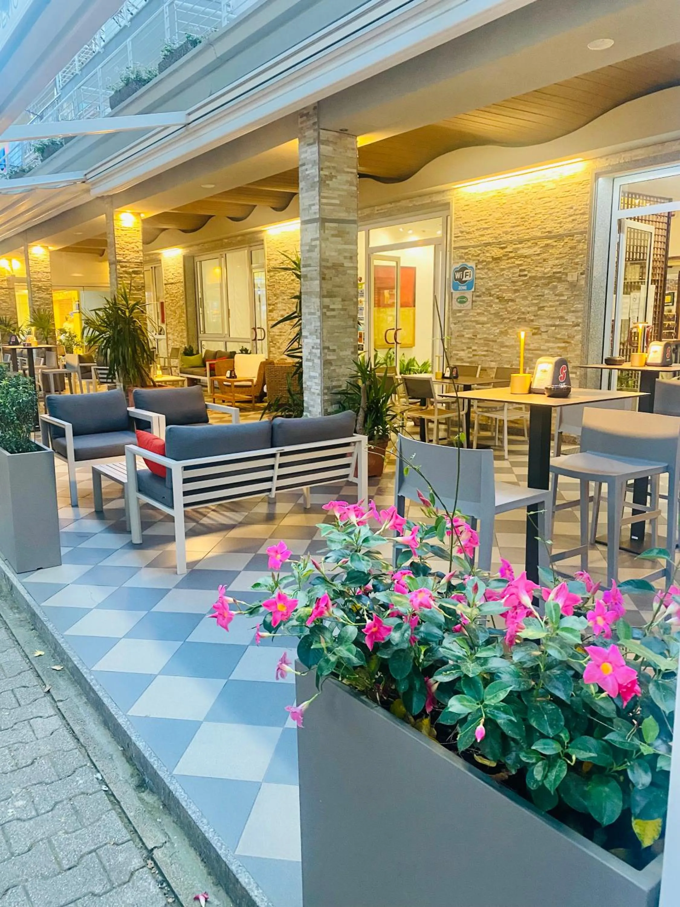 Property building in Hotel Rosmary