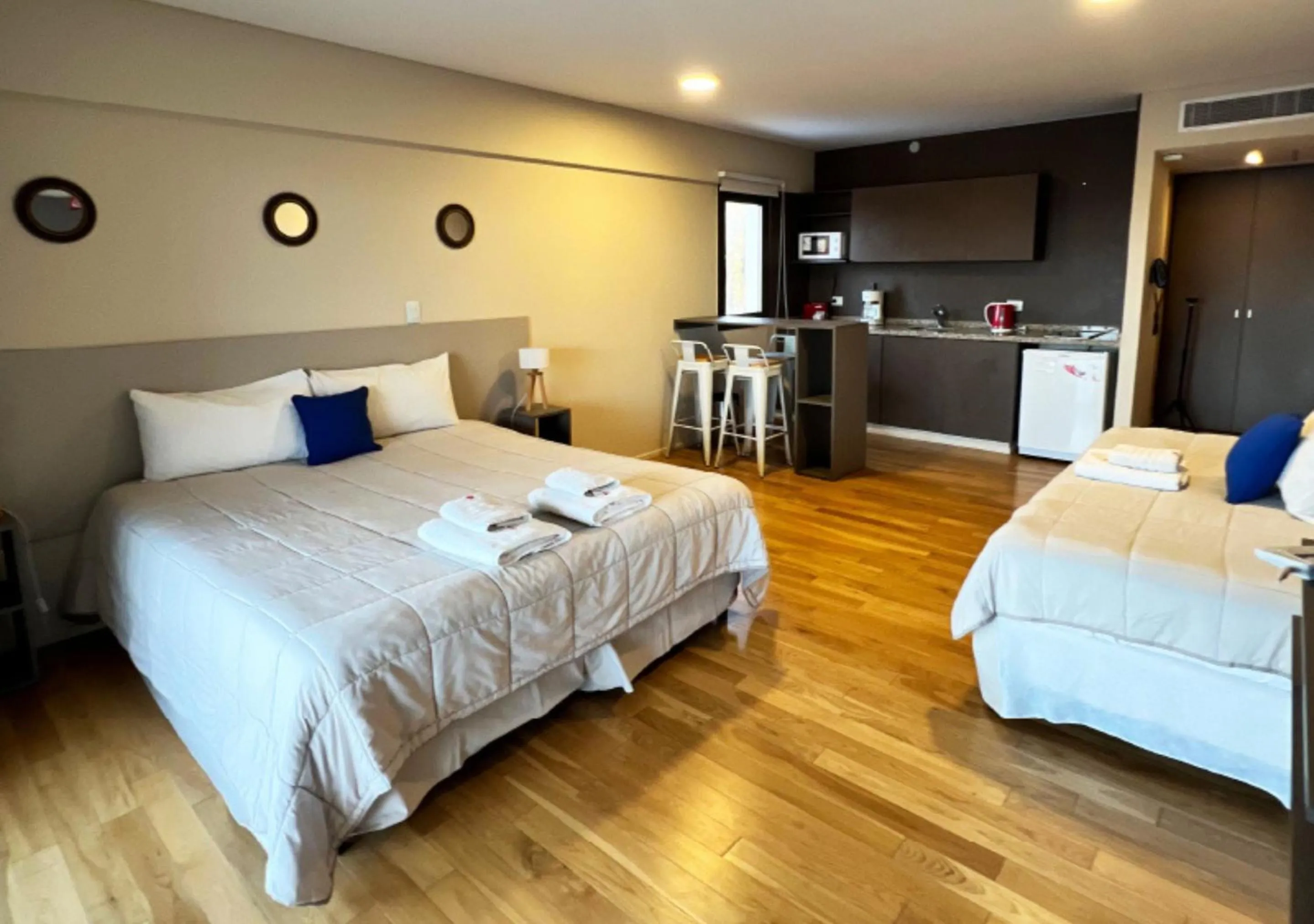 Bed in Apart Hotel Quijote by DOT Suites