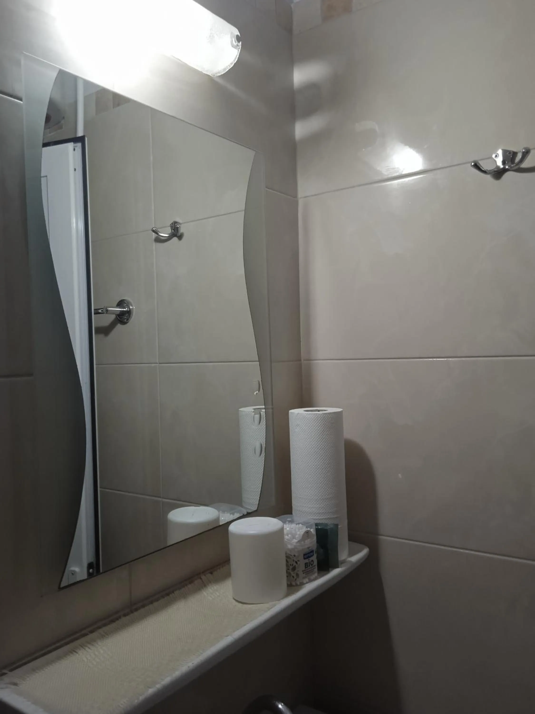 Bathroom in Hotel Fotini