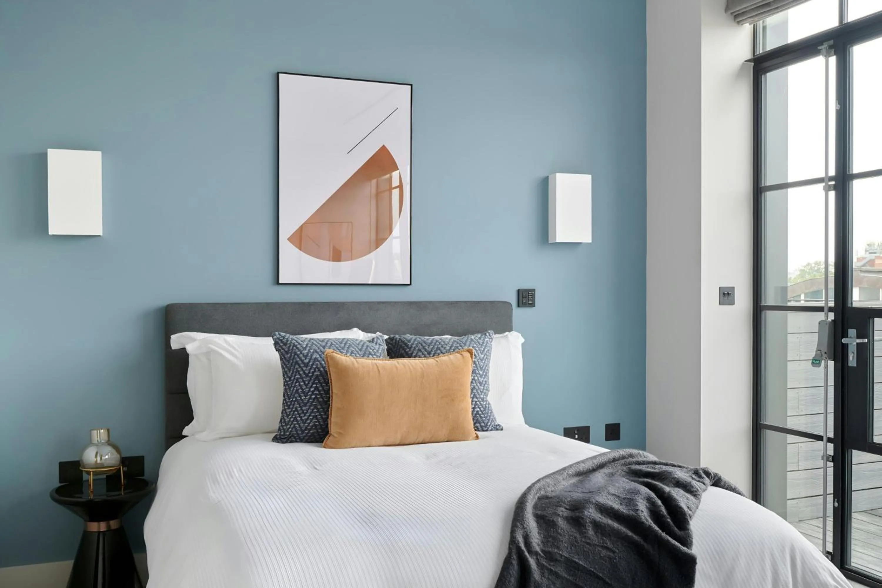 Bedroom, Bed in Sonder by Marriott Bonvoy Back Hill Apartments Clerkenwell