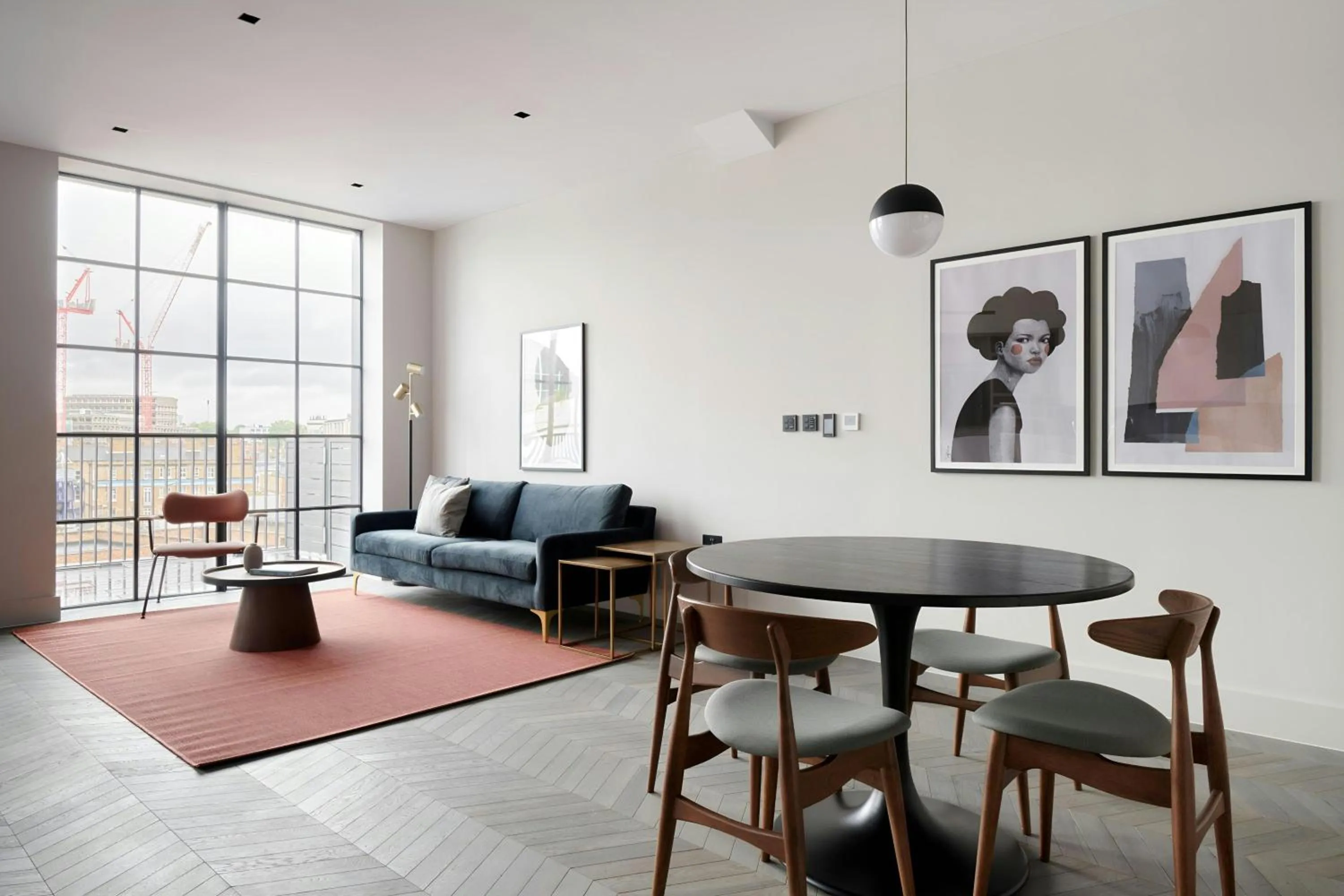 Living room in Sonder by Marriott Bonvoy Back Hill Apartments Clerkenwell