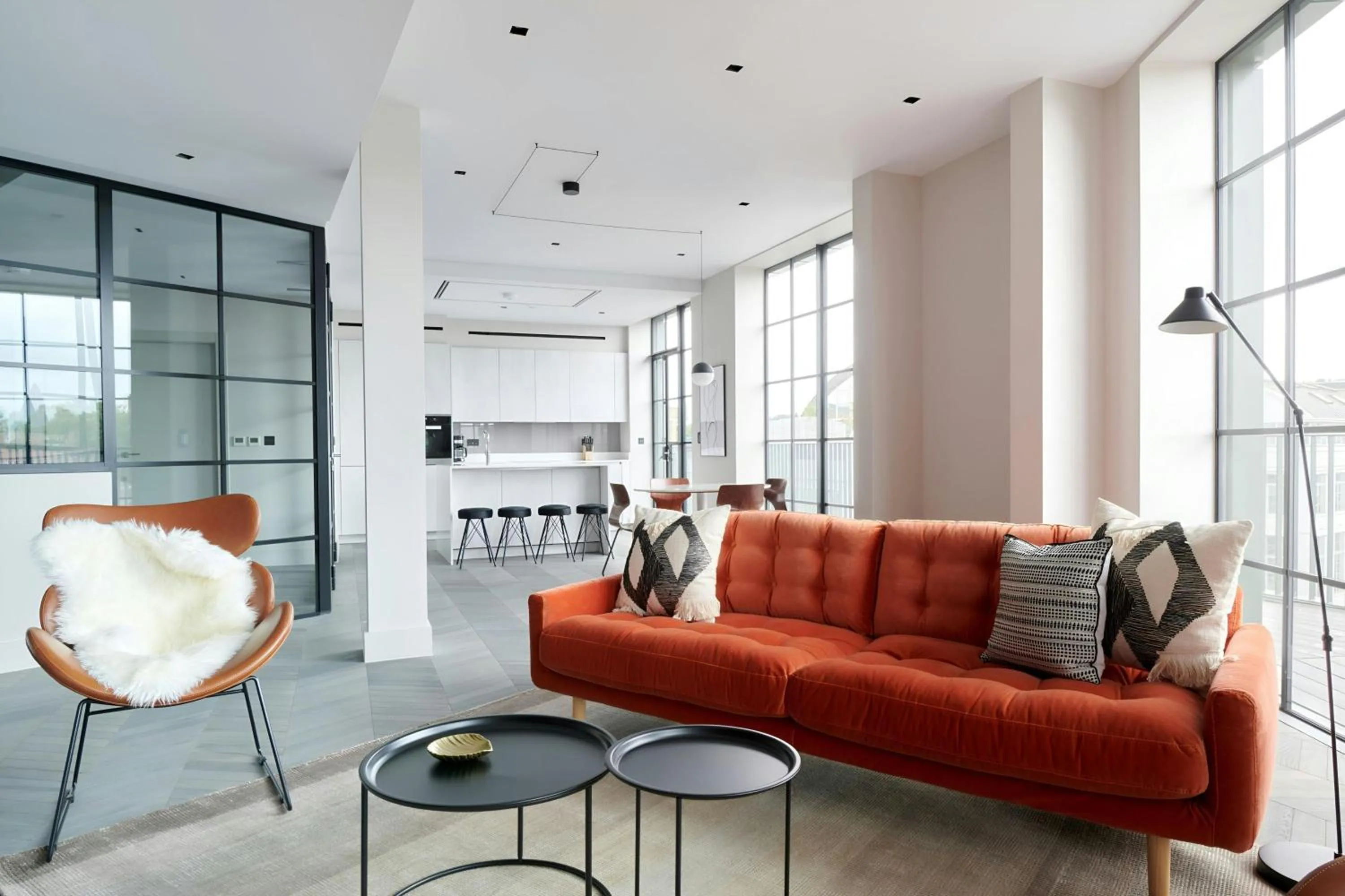 Living room in Sonder by Marriott Bonvoy Back Hill Apartments Clerkenwell