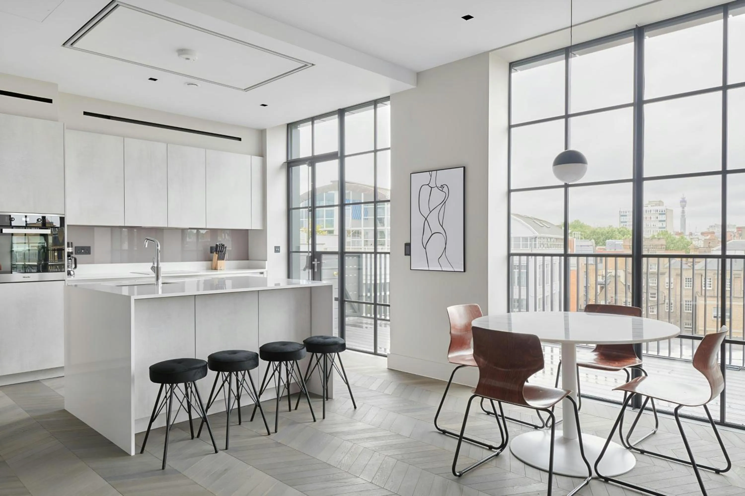 Kitchen or kitchenette in Sonder by Marriott Bonvoy Back Hill Apartments Clerkenwell