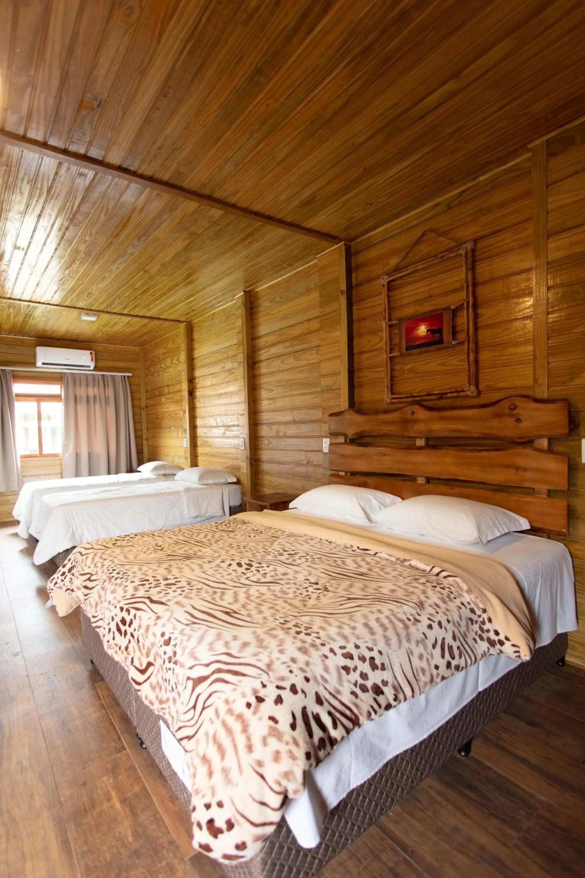 Bed in Hotel Fazenda Casarão do Vale