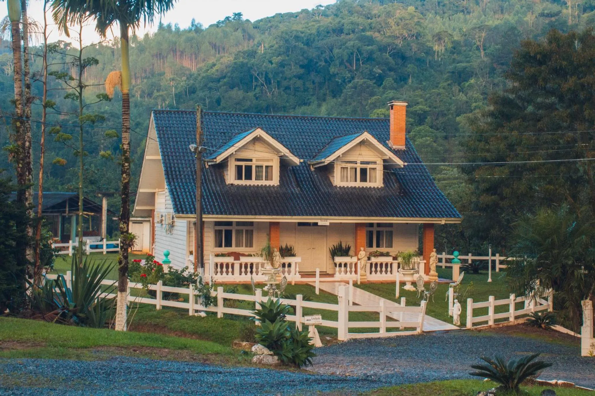 Property building in Hotel Fazenda Casarão do Vale
