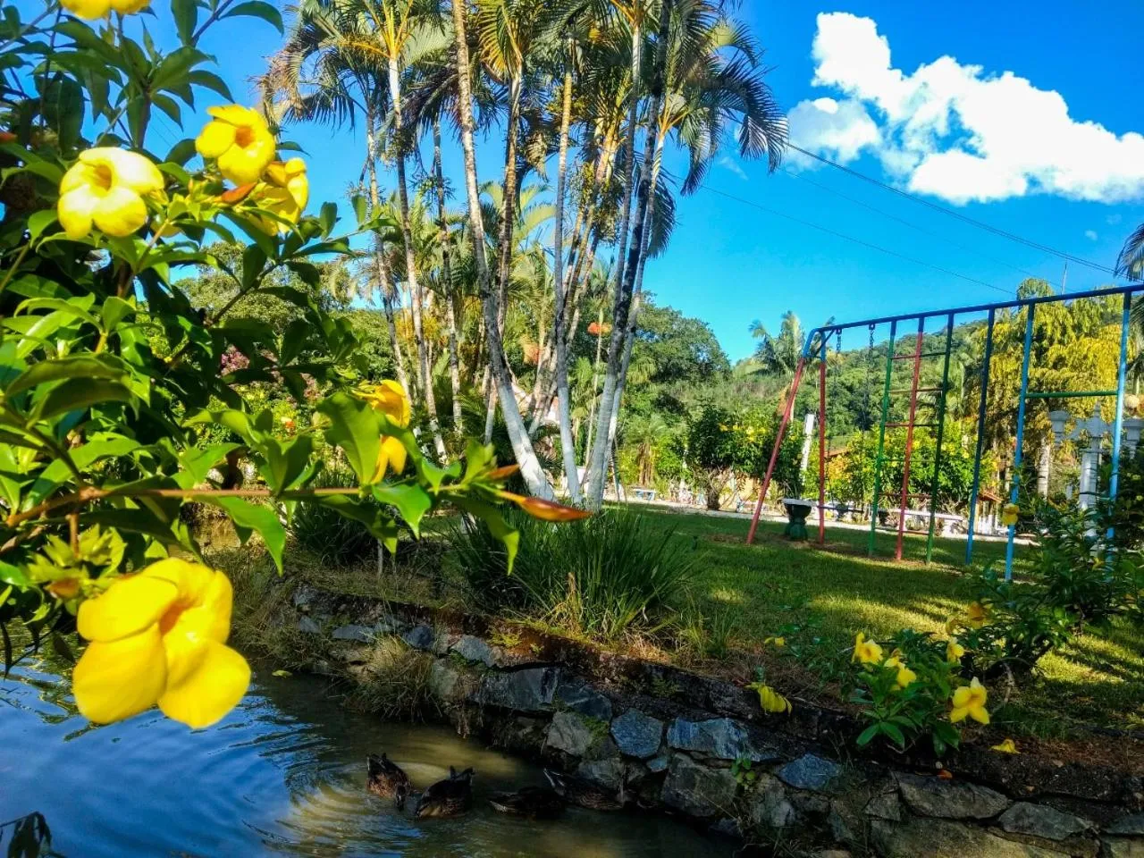 Garden in Hotel Fazenda Casarão do Vale