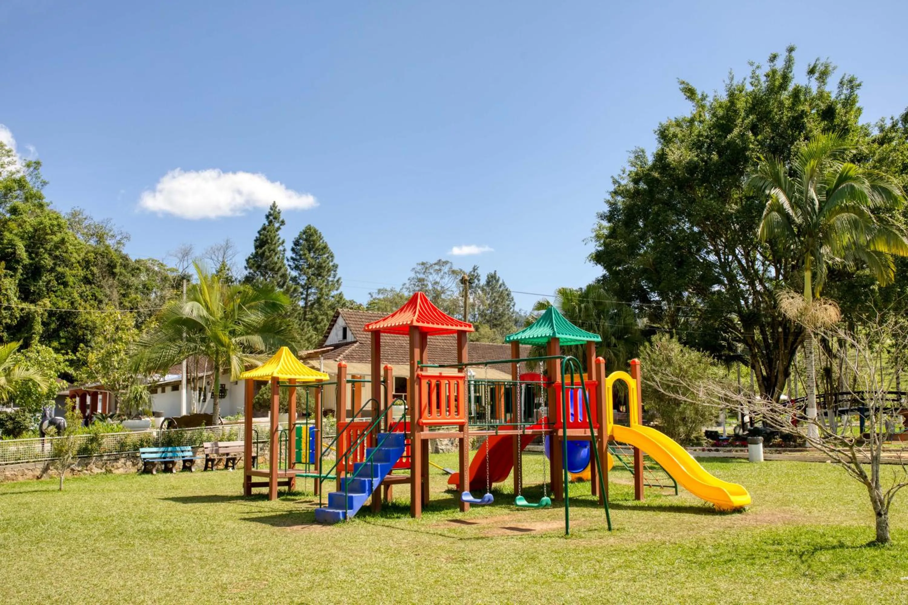 Children play ground in Hotel Fazenda Casarão do Vale