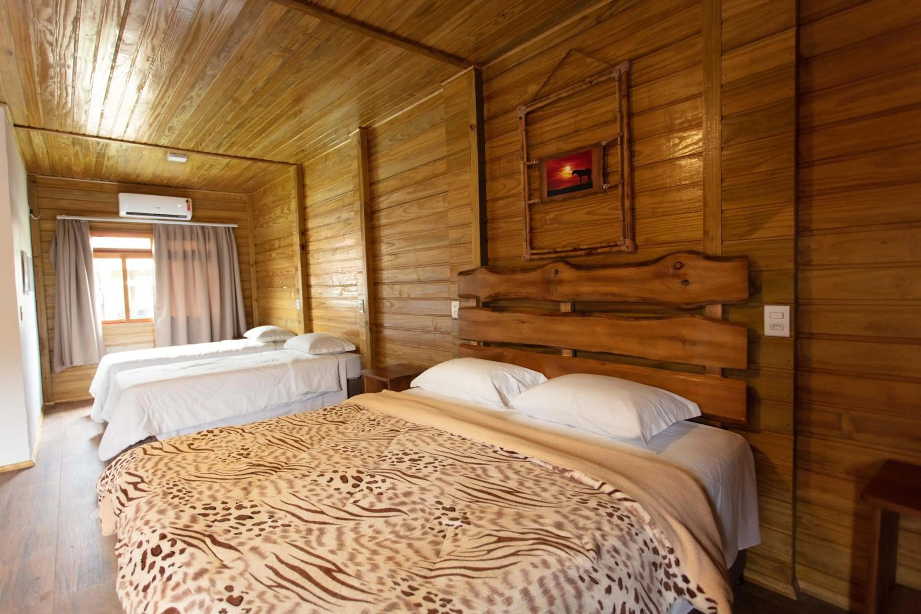 Bed in Hotel Fazenda Casarão do Vale