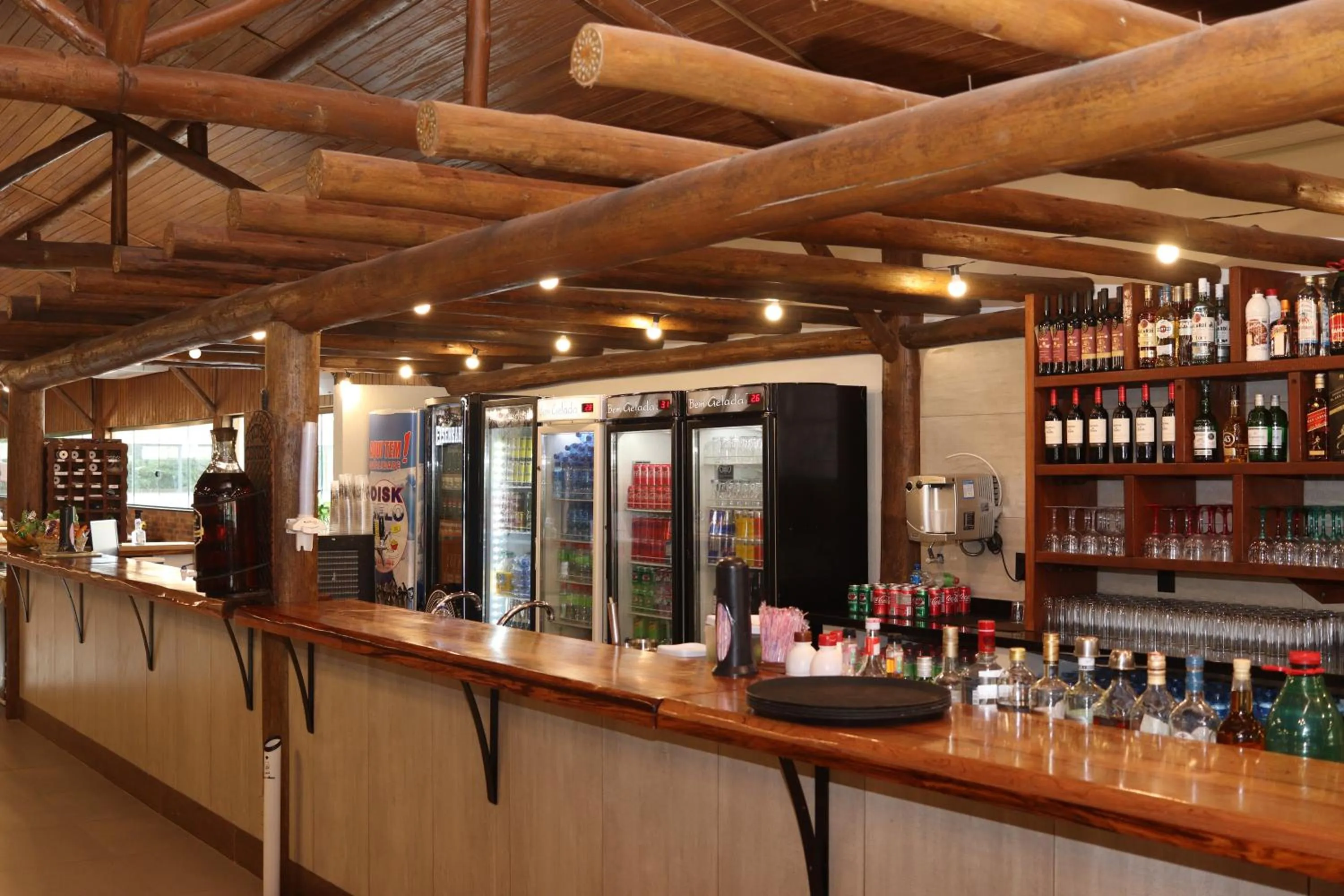 Lounge or bar in Hotel Fazenda Casarão do Vale