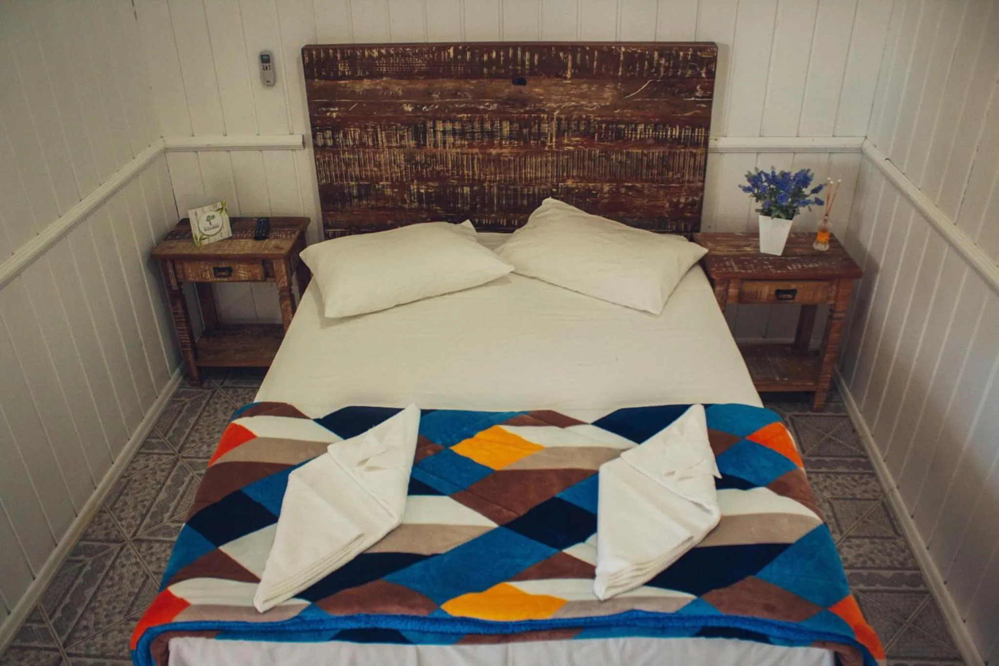 Bed in Hotel Fazenda Casarão do Vale