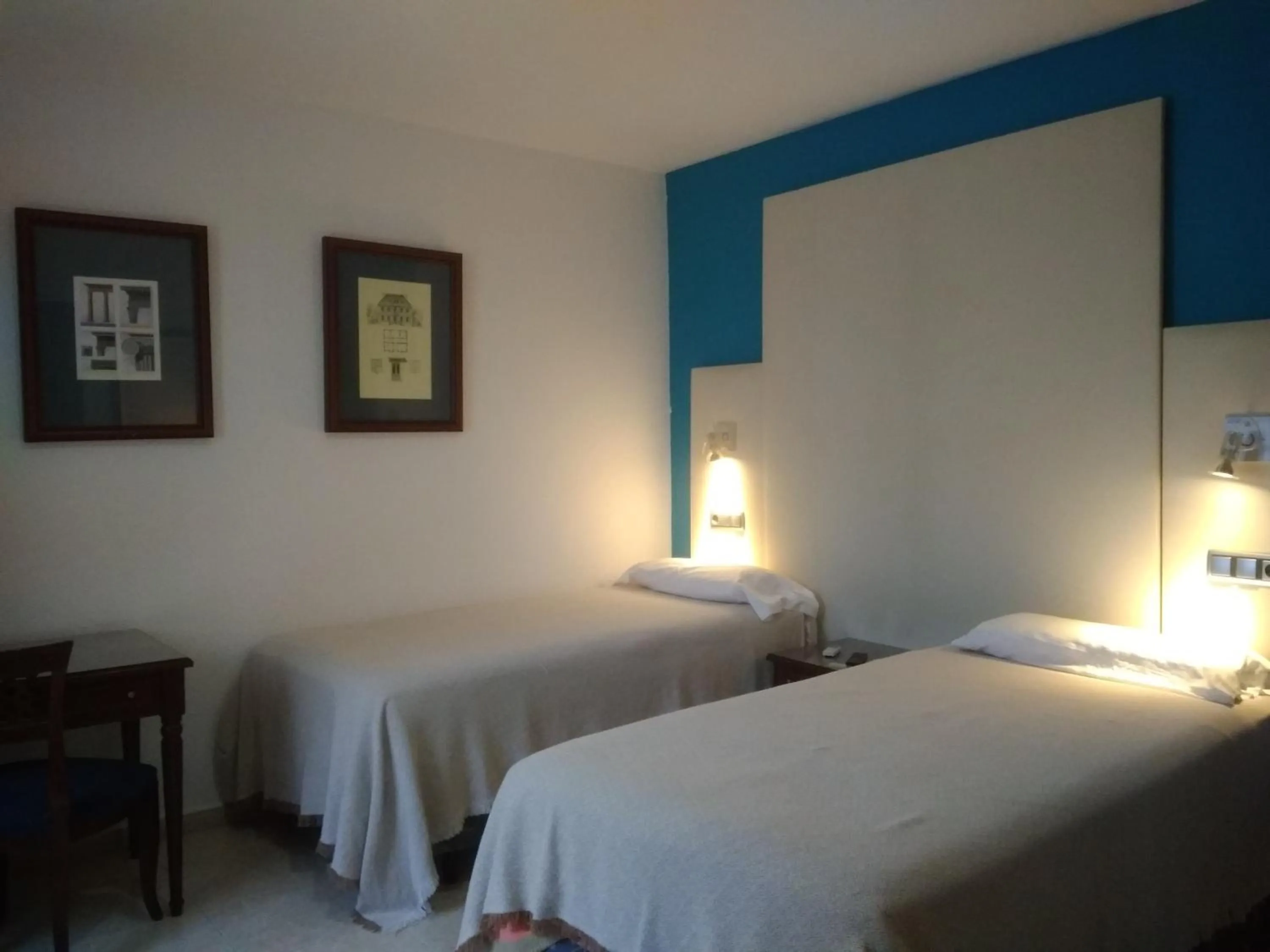 Bed in Hotel Nuevo Ara