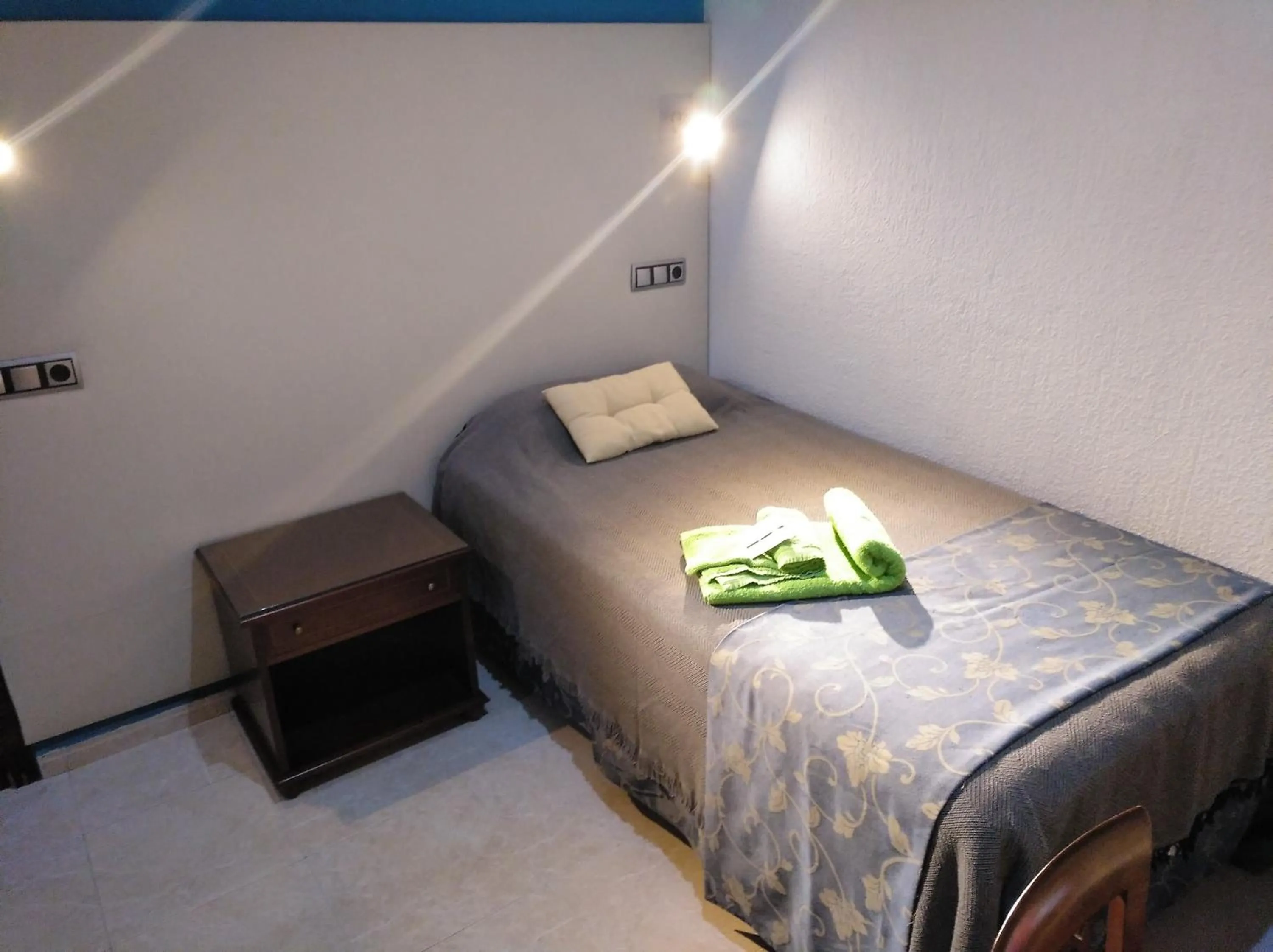 Bed in Hotel Nuevo Ara