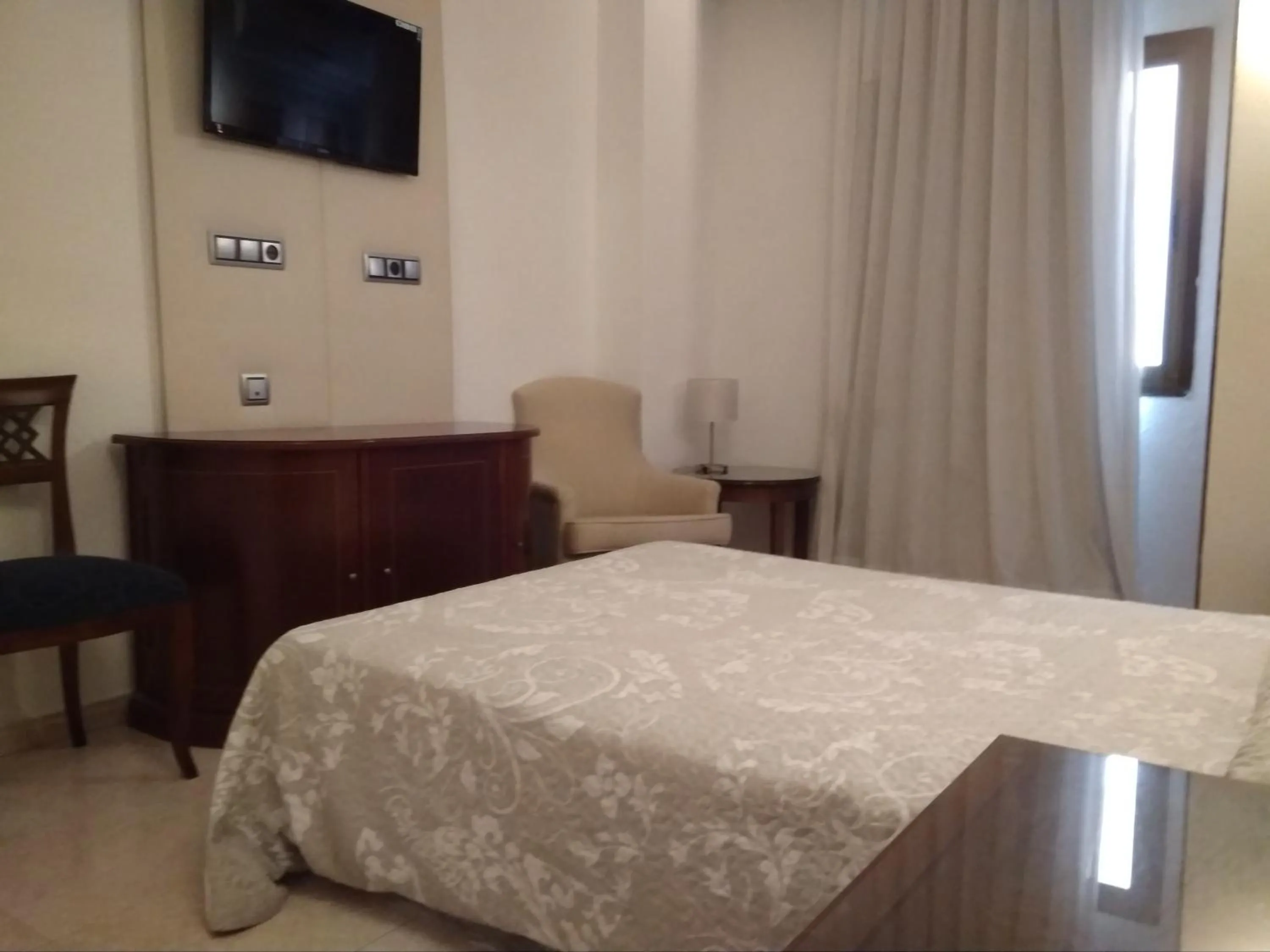 Bed in Hotel Nuevo Ara