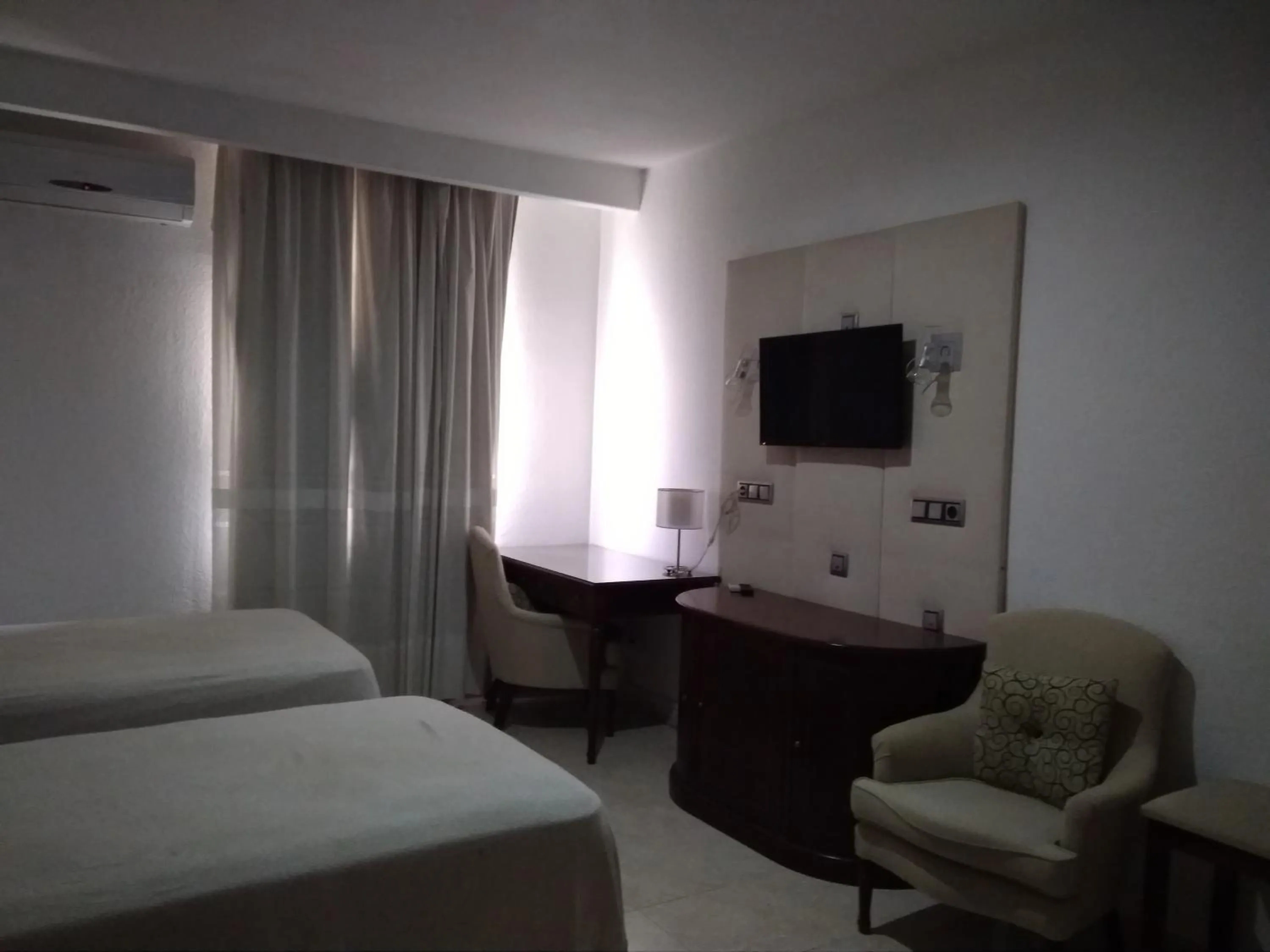 Bed in Hotel Nuevo Ara