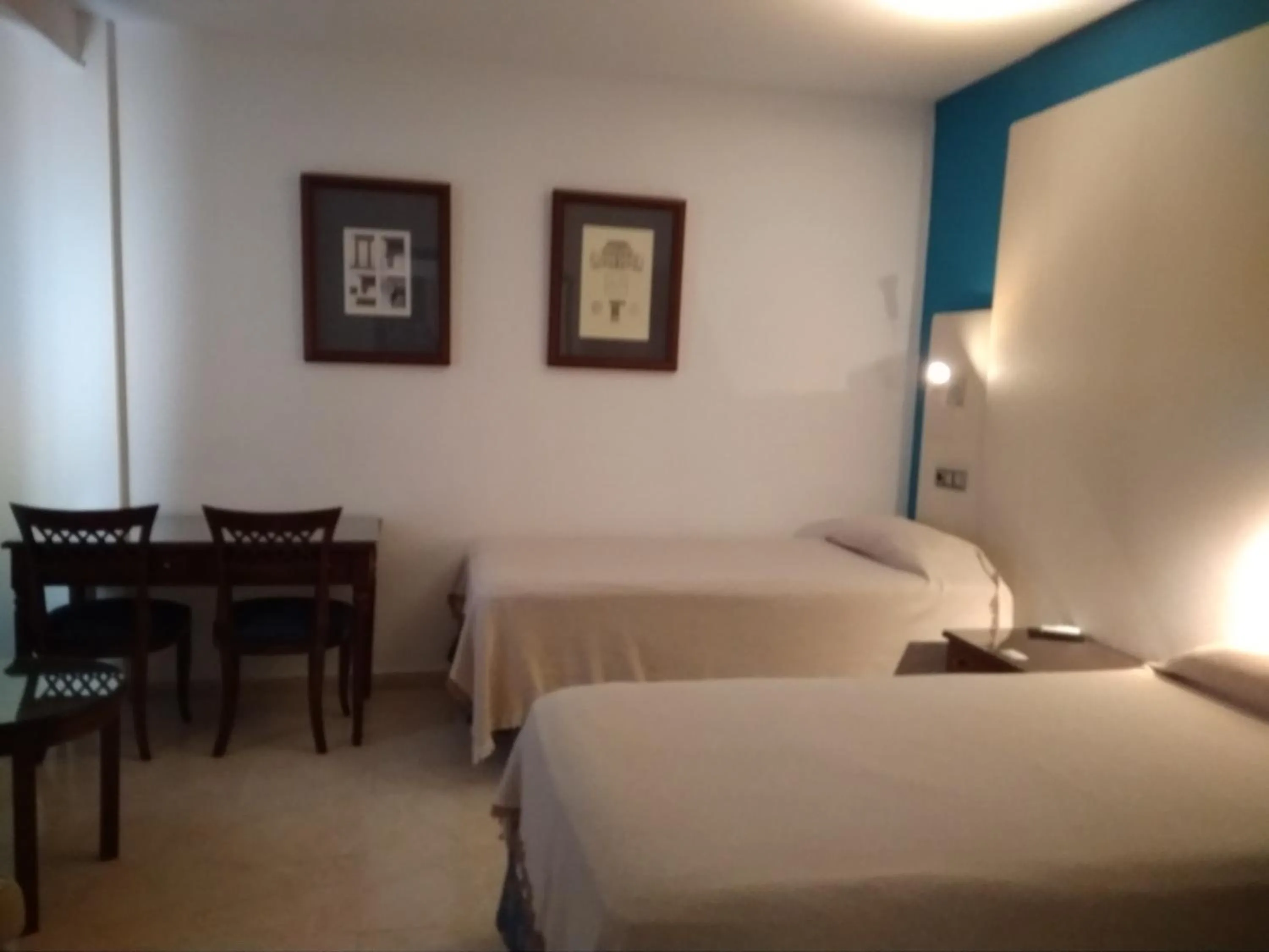 Bed in Hotel Nuevo Ara